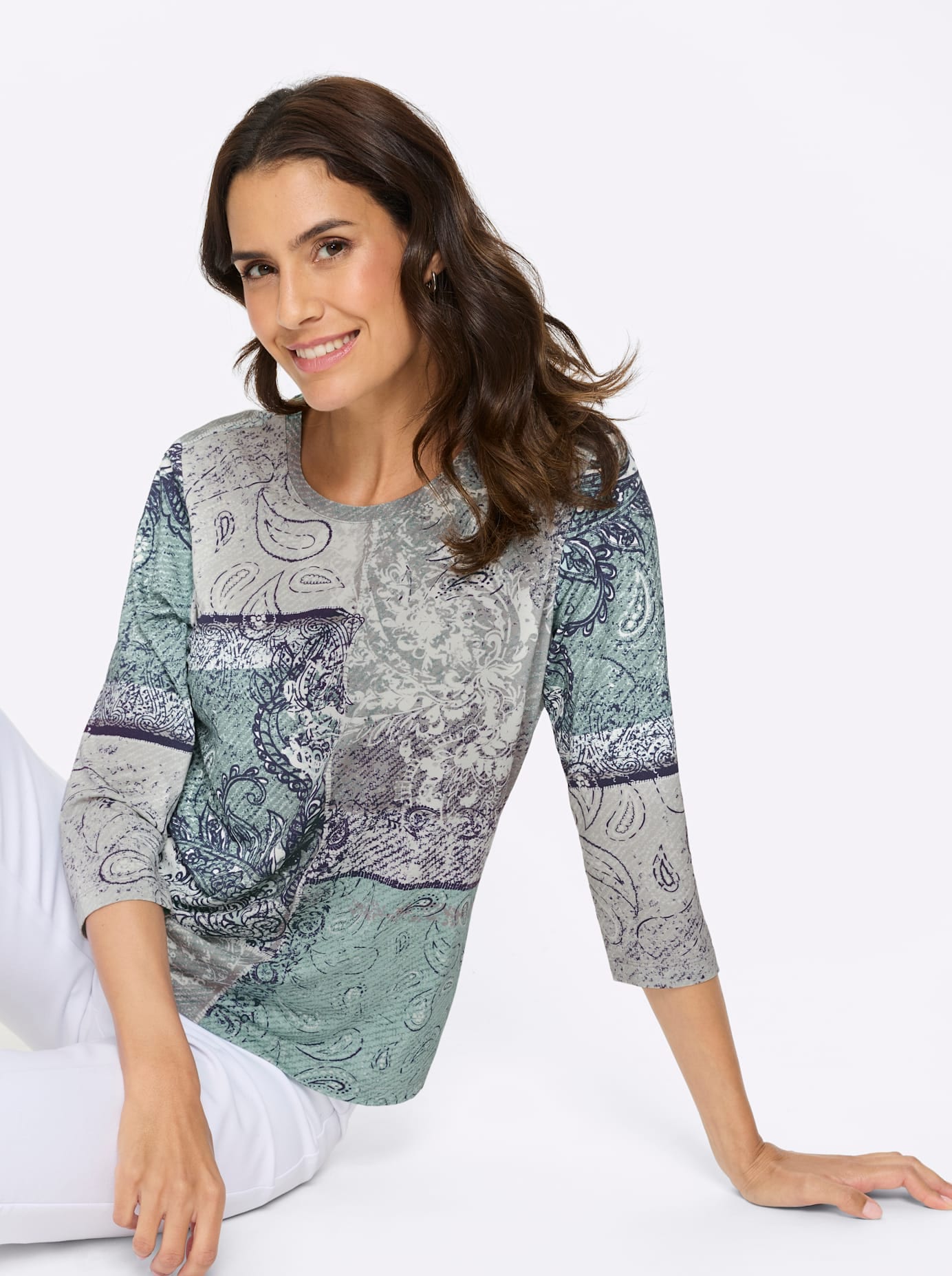 Inspirationen T-shirt imprimé »3/4-Arm-Shirt« 1 pièces