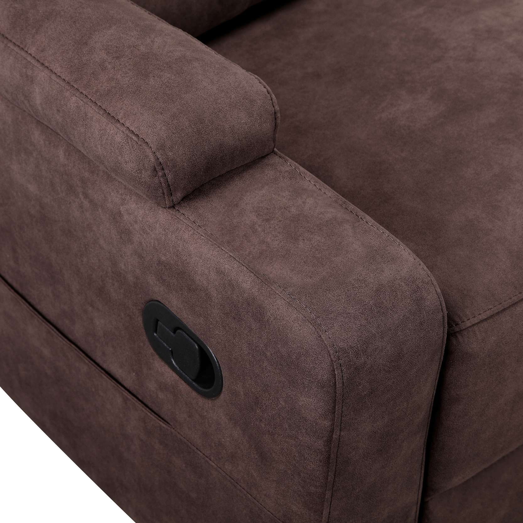 GOODproduct Ecksofa »NAPORI Microfaser, Multimediasofa, L-Form« man. oder elektr. Relaxfuntion, USB-A bei elektr. Variante, Staukasten