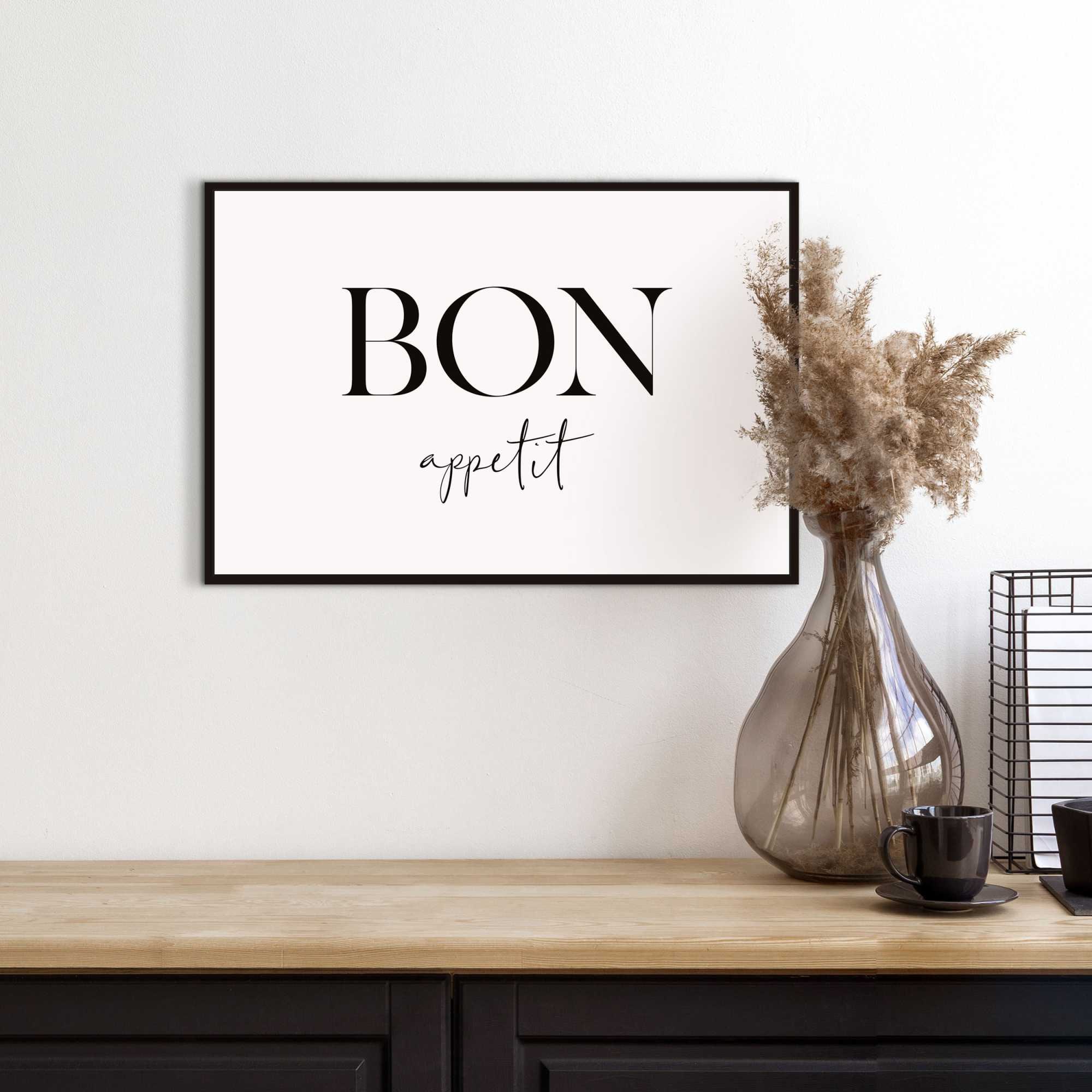 Image of Reinders Bild mit Rahmen "Bon Appetit"