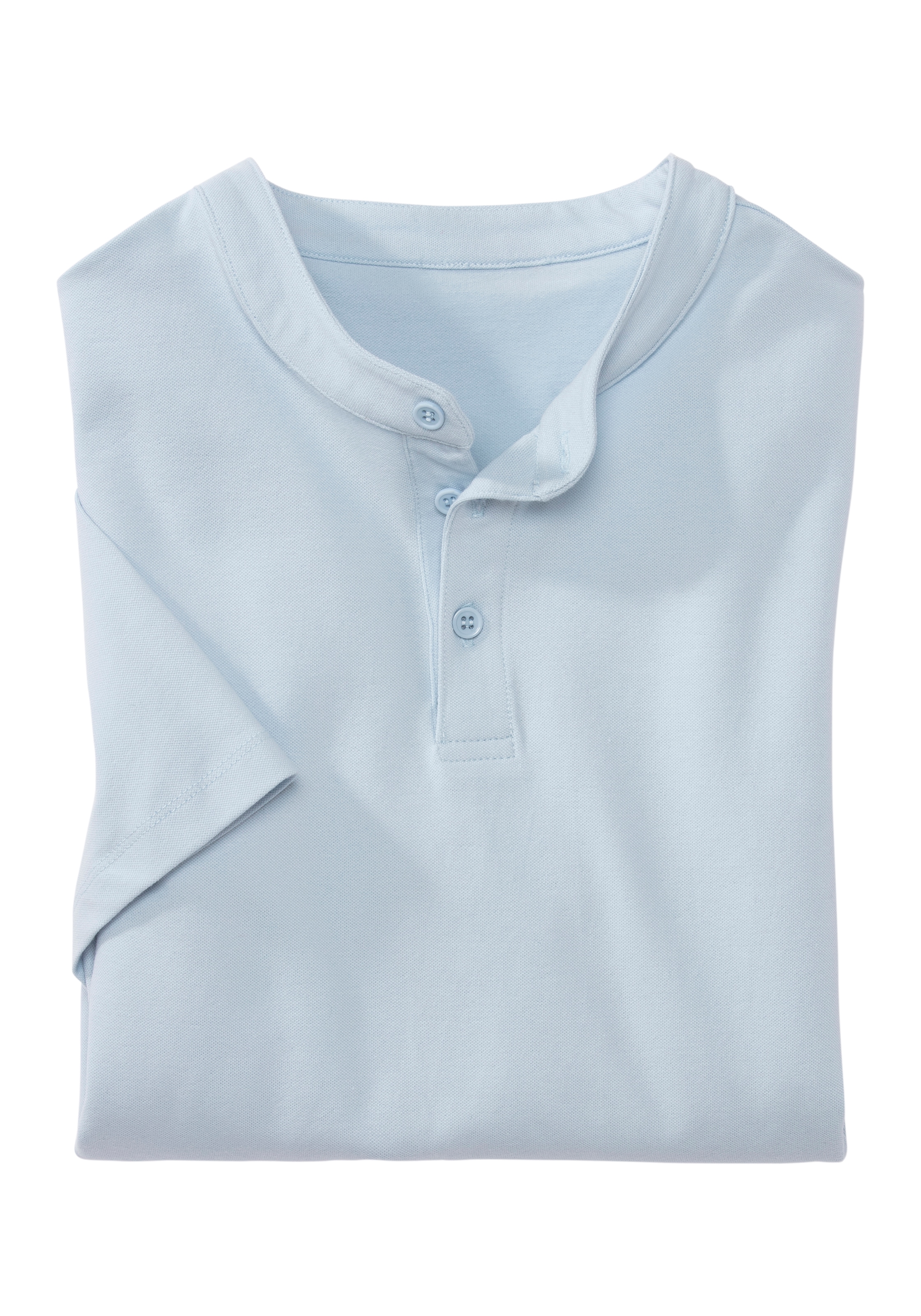 John Devin Poloshirt »mit Stehkragen,«, Regular-Fit, aus Baumwoll-Piqué