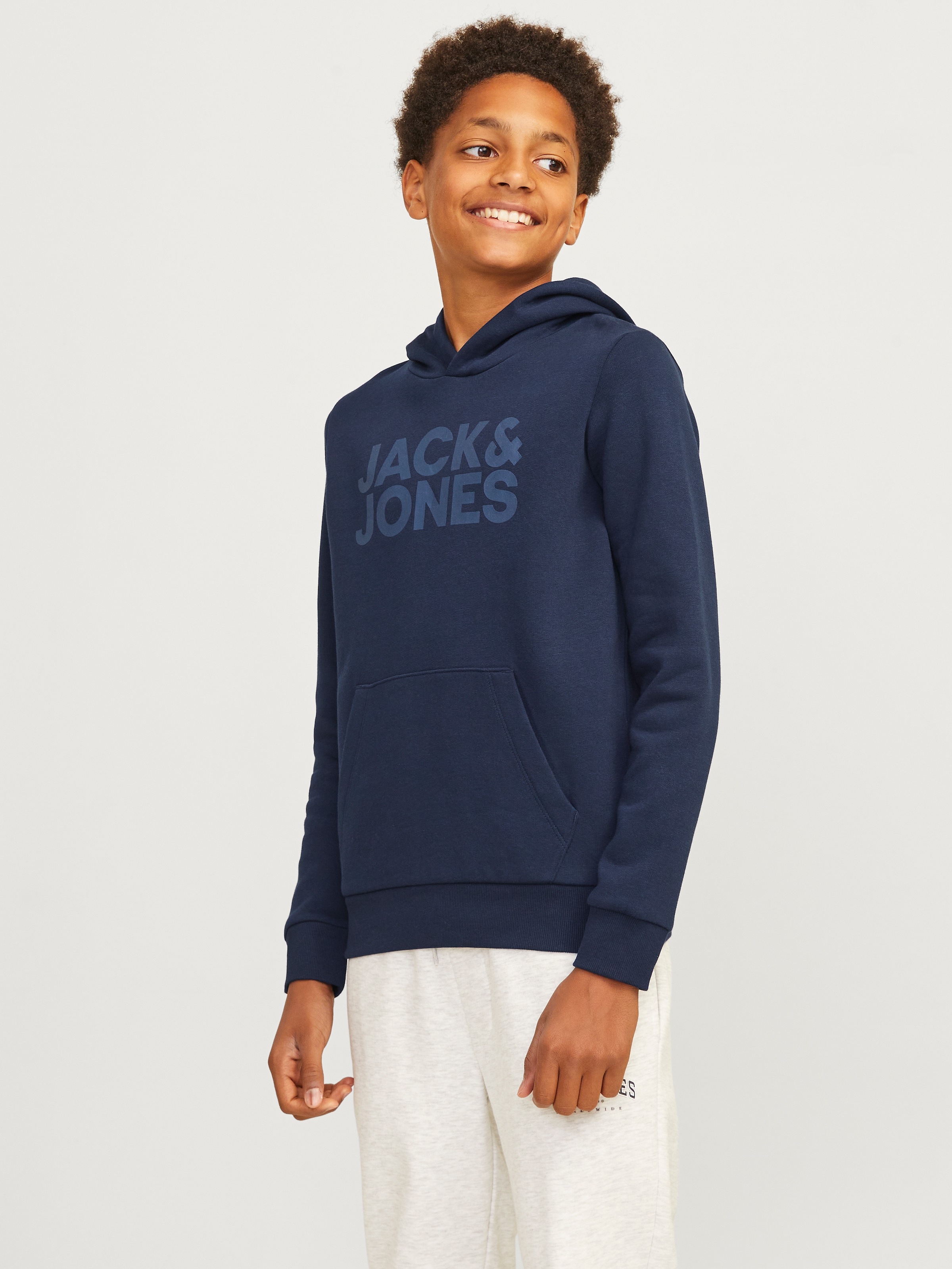 Jack & Jones Junior Kapuzensweatshirt »JJECORP LOGO SWEAT HOOD«