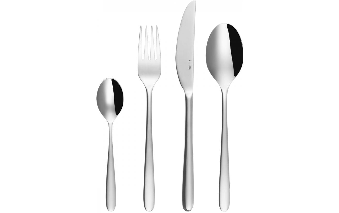 Image of Sola Besteck-Set "Basic Alpha poliert"