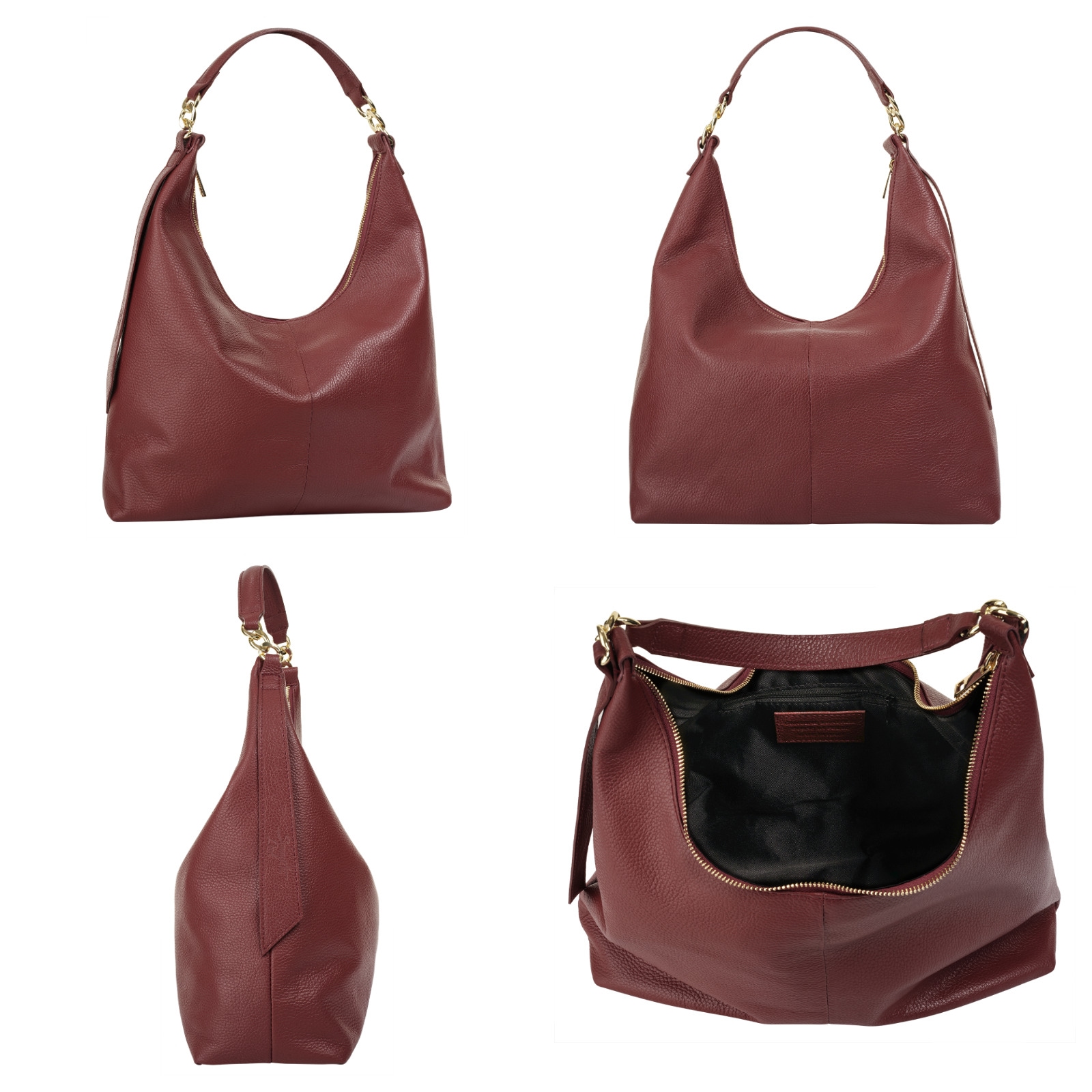 Samantha Look Shopper, Made in Italy, Grosse Handtasche mit Smartphonefach