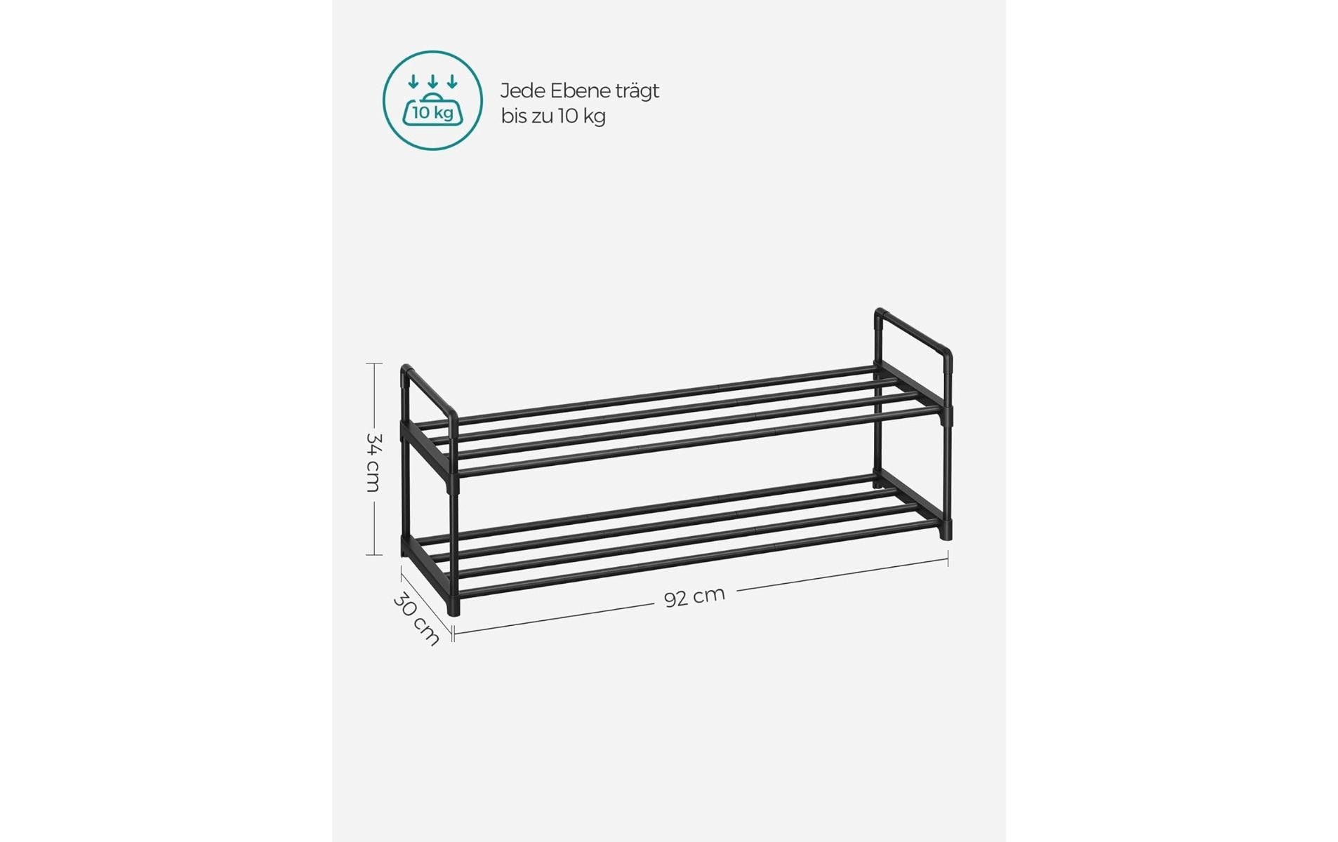 SONGMICS Schuhregal »92 x 30 x 34 cm«