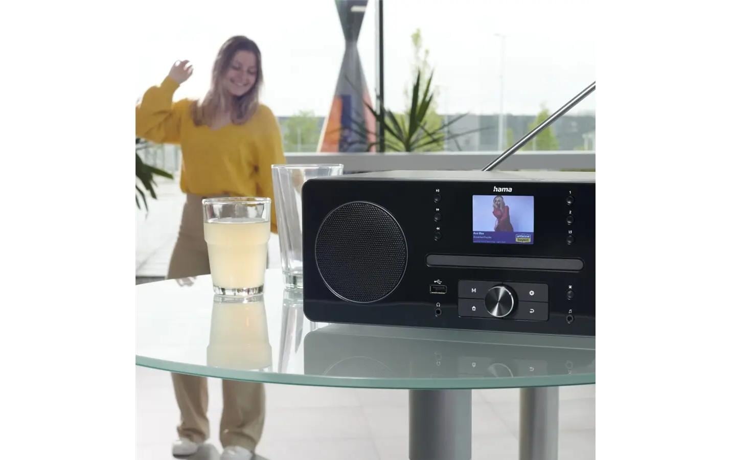 Hama Radio numérique (DAB+) »DIR1570CBT« ( radio internet | radio numérique (DAB+) | syntoniseur FM )