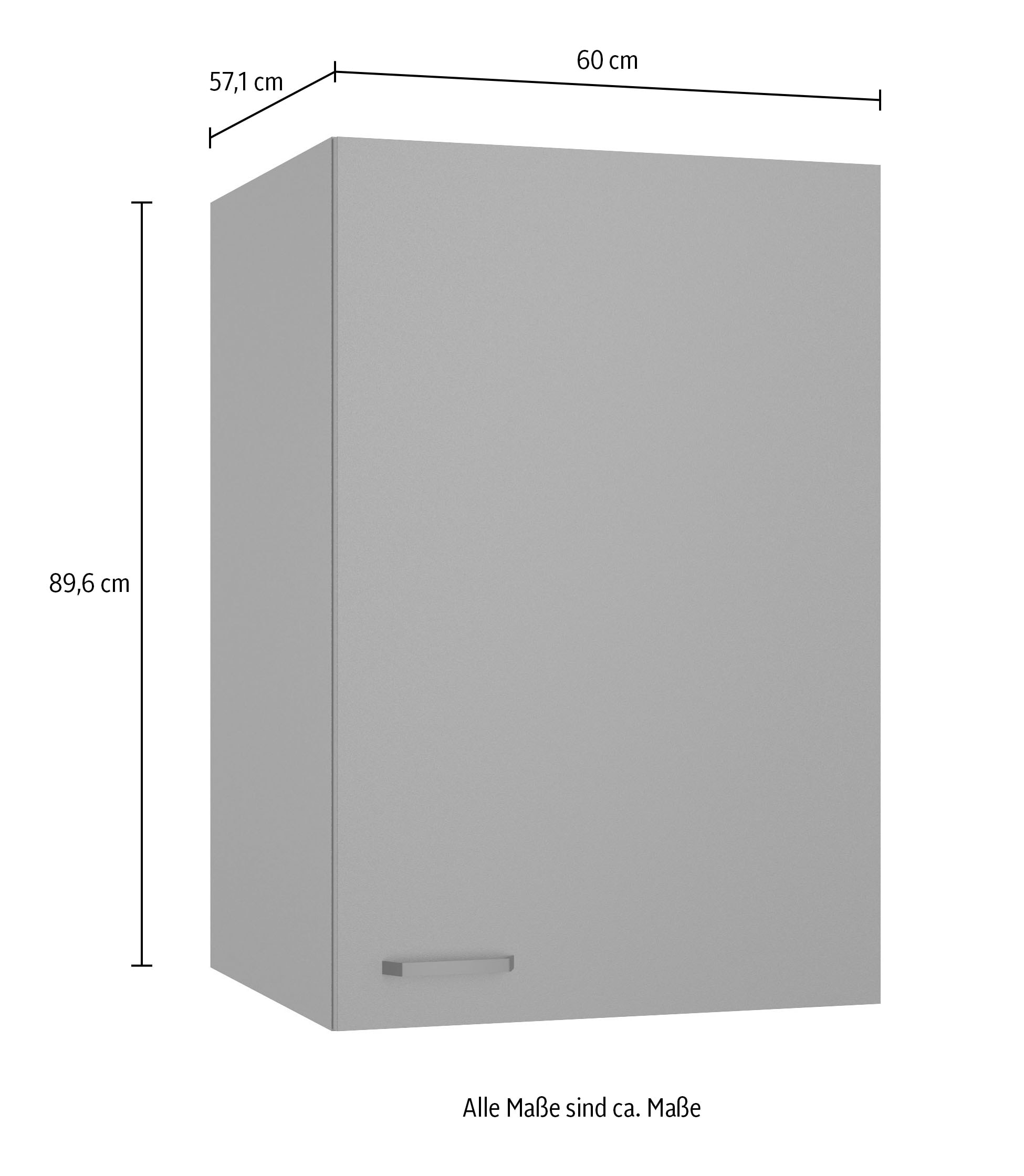 OPTIFIT Armoire à poser »OPTImulti« Breite 60 cm, Höhe 89,6 cm, Tiefe 57,1 cm, mit 1 Tür