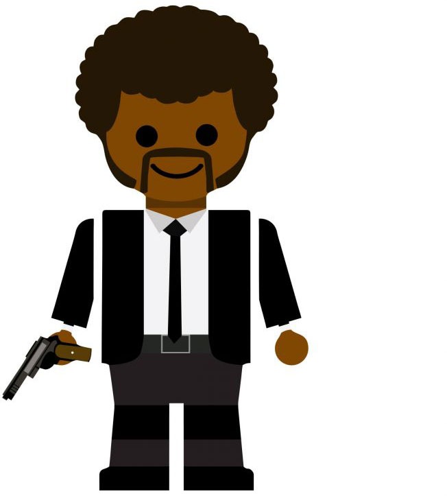 Image of Wall-Art Wandtattoo »Pulp Fiction Jules Winnfield«, (1 St.) bei Ackermann Versand Schweiz