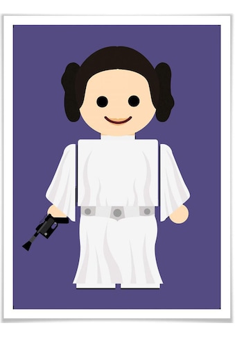 Poster »Playmobil Prinzessin Leia Spielzeug«, Kinder, (1 St.)