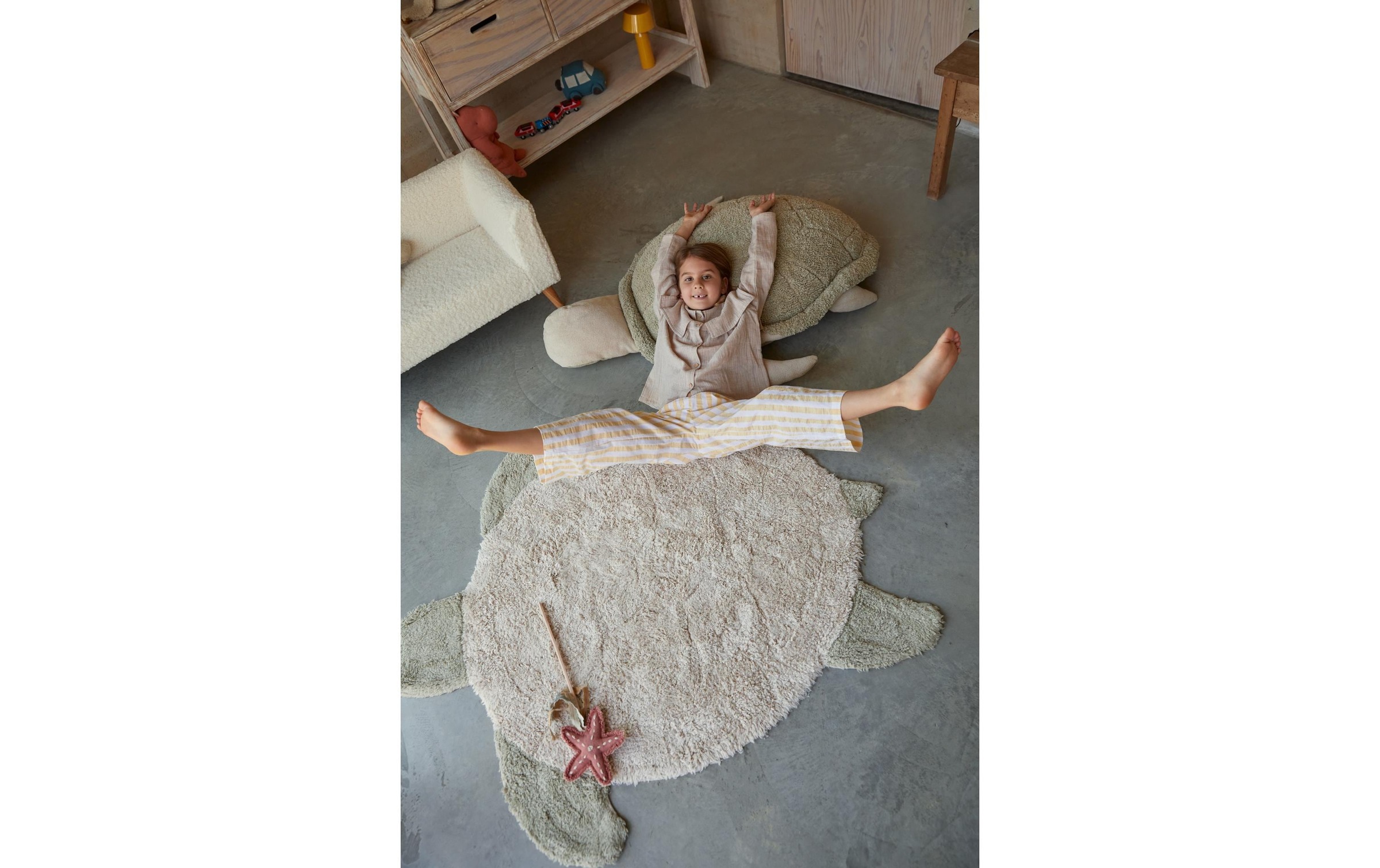 Kinderteppich »Lorena Canals Sea Turtle 110 x 130 cm«