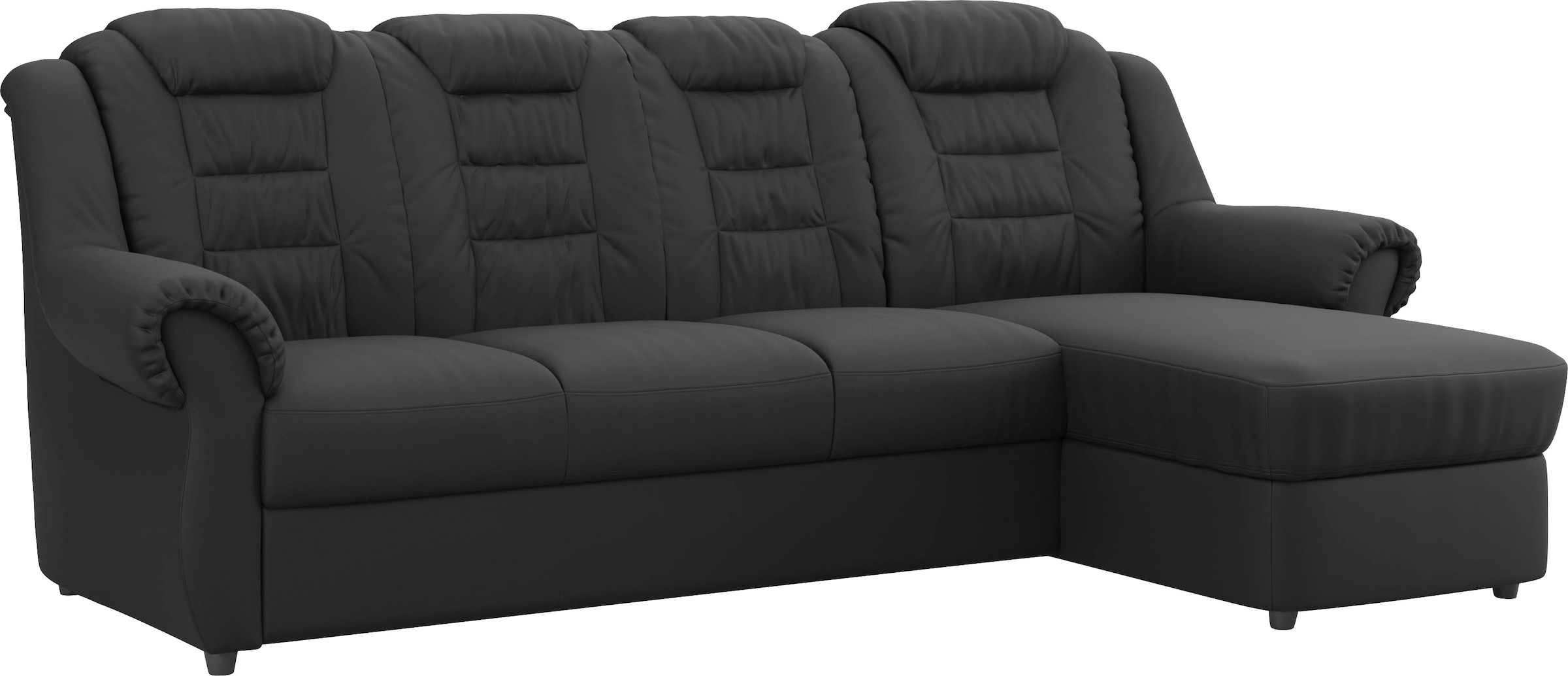 Home affaire Ecksofa »Boston L-Form« mit hoher Rückenlehne, wahlweise mit Bettfunktion