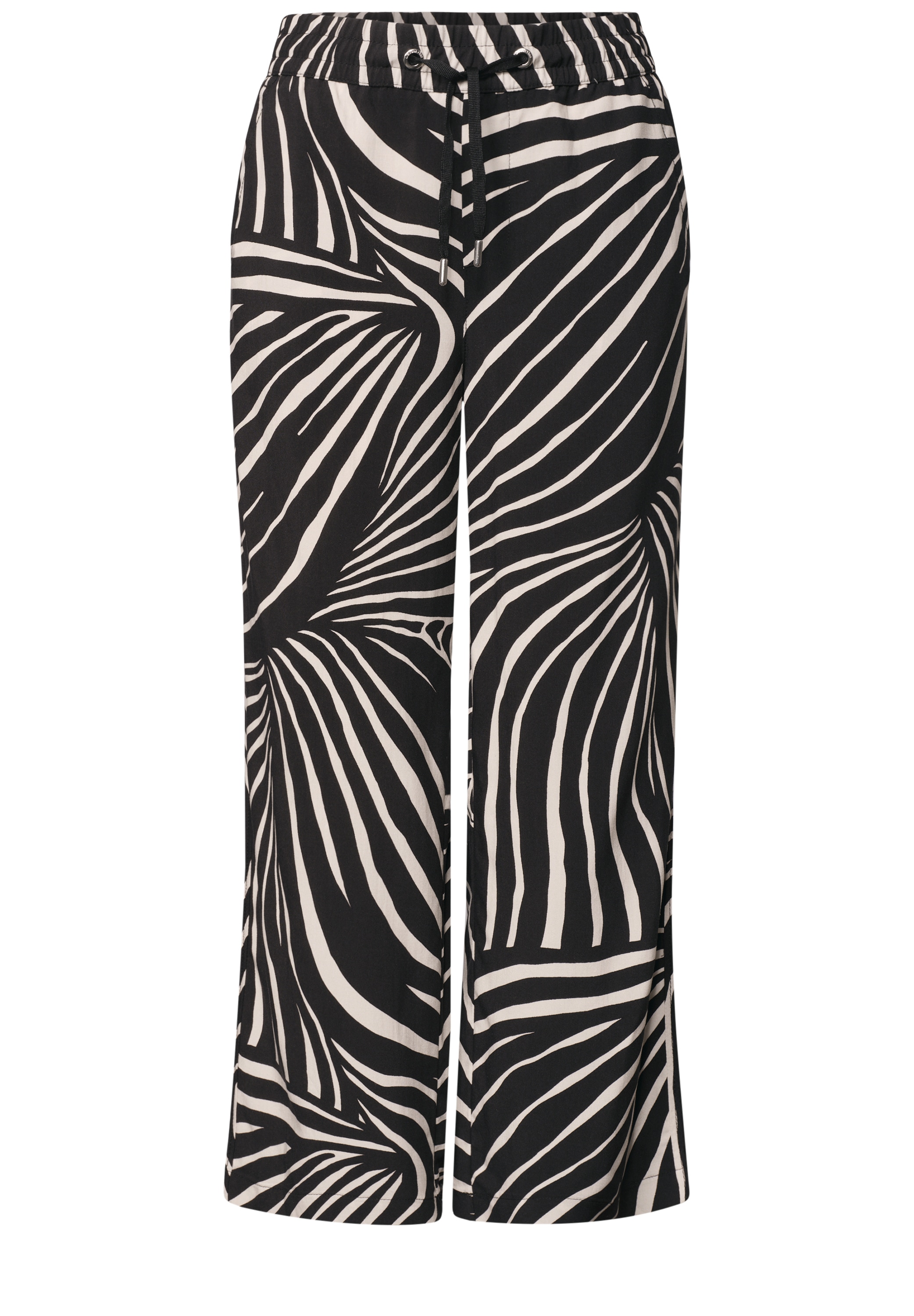 STREET ONE 7/8-Hose »Style Emee«  7/8 Sommerhose  mit grafischem Print und im Lose Fit