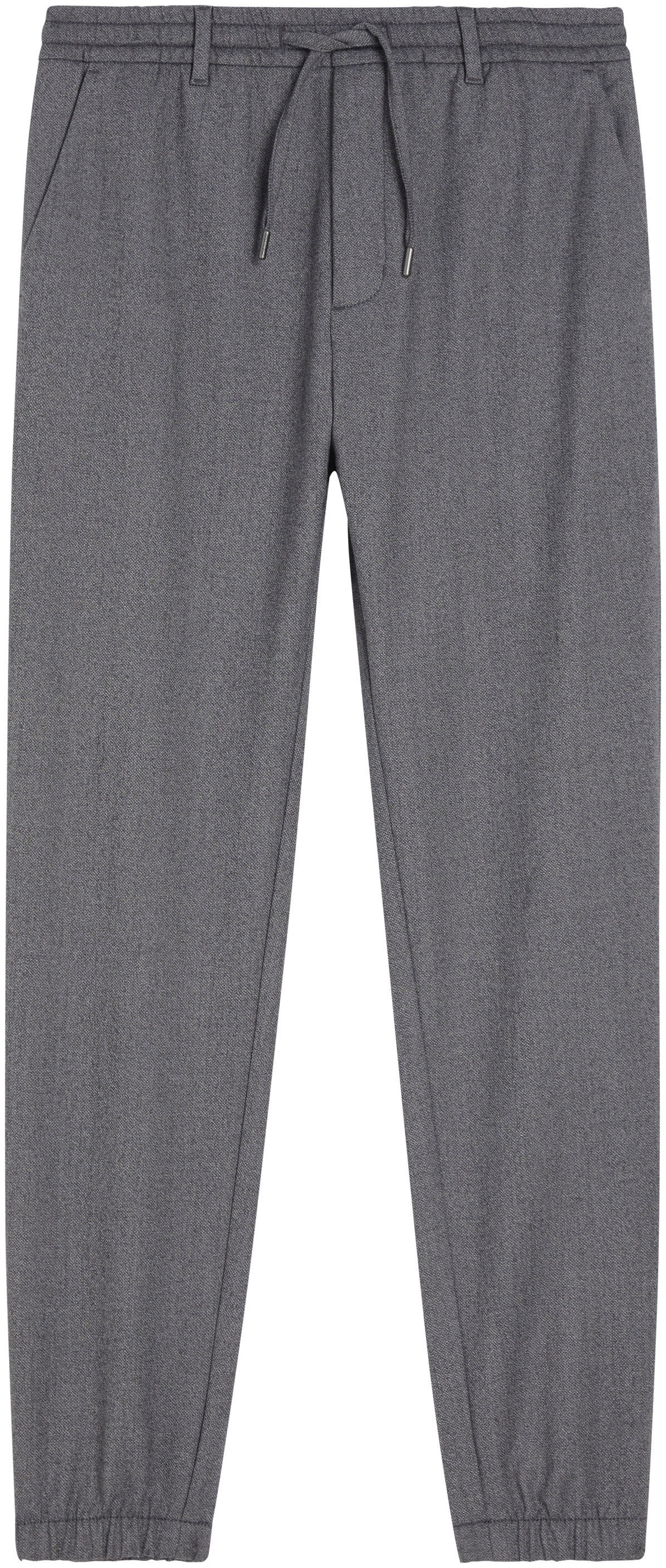 Calvin Klein Relaxhose »WOOL-BLEND-STRETCH S&P JOGGER«, mit Kordelzug