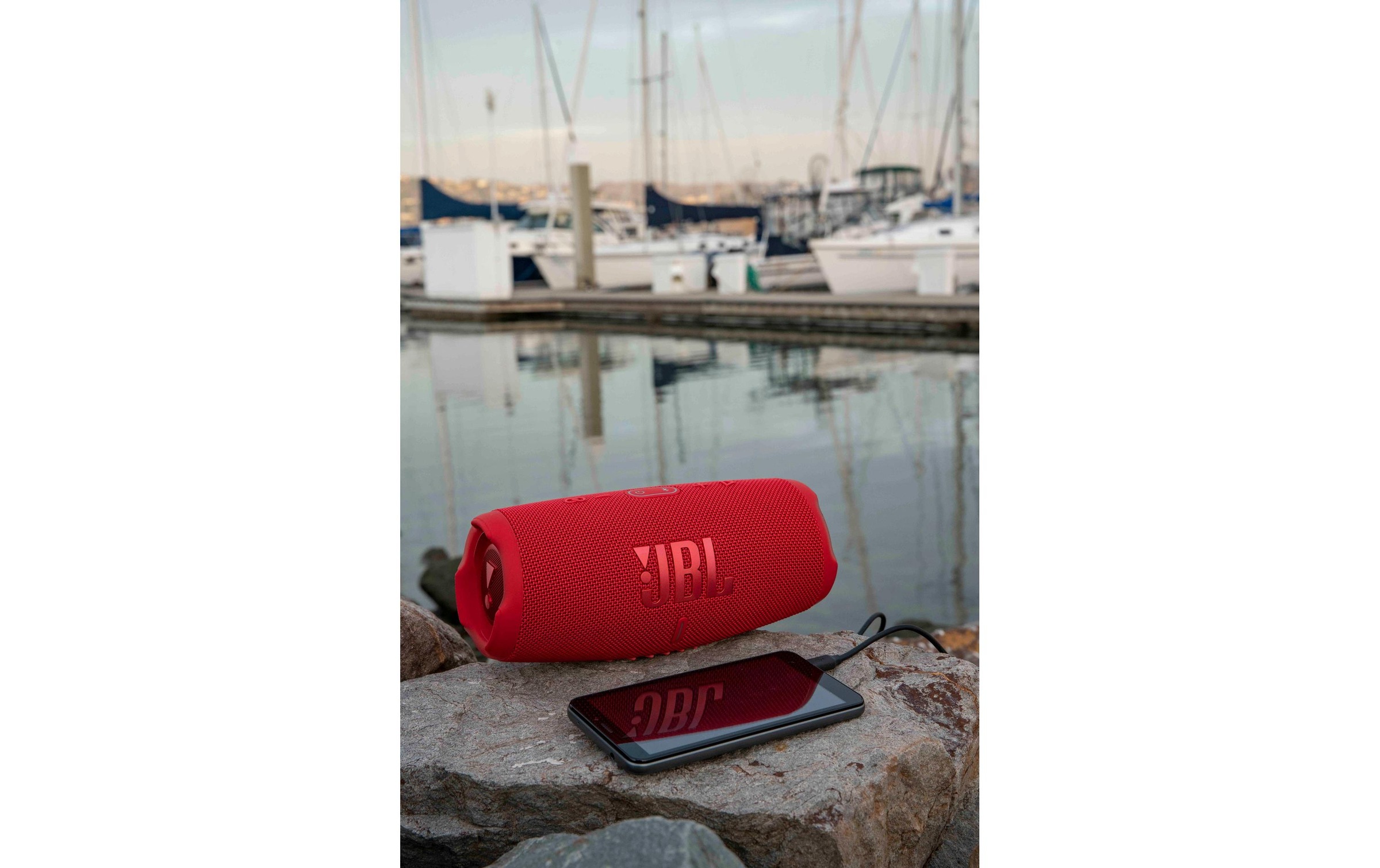 JBL Bluetooth-Speaker »Charge 5 Rot«