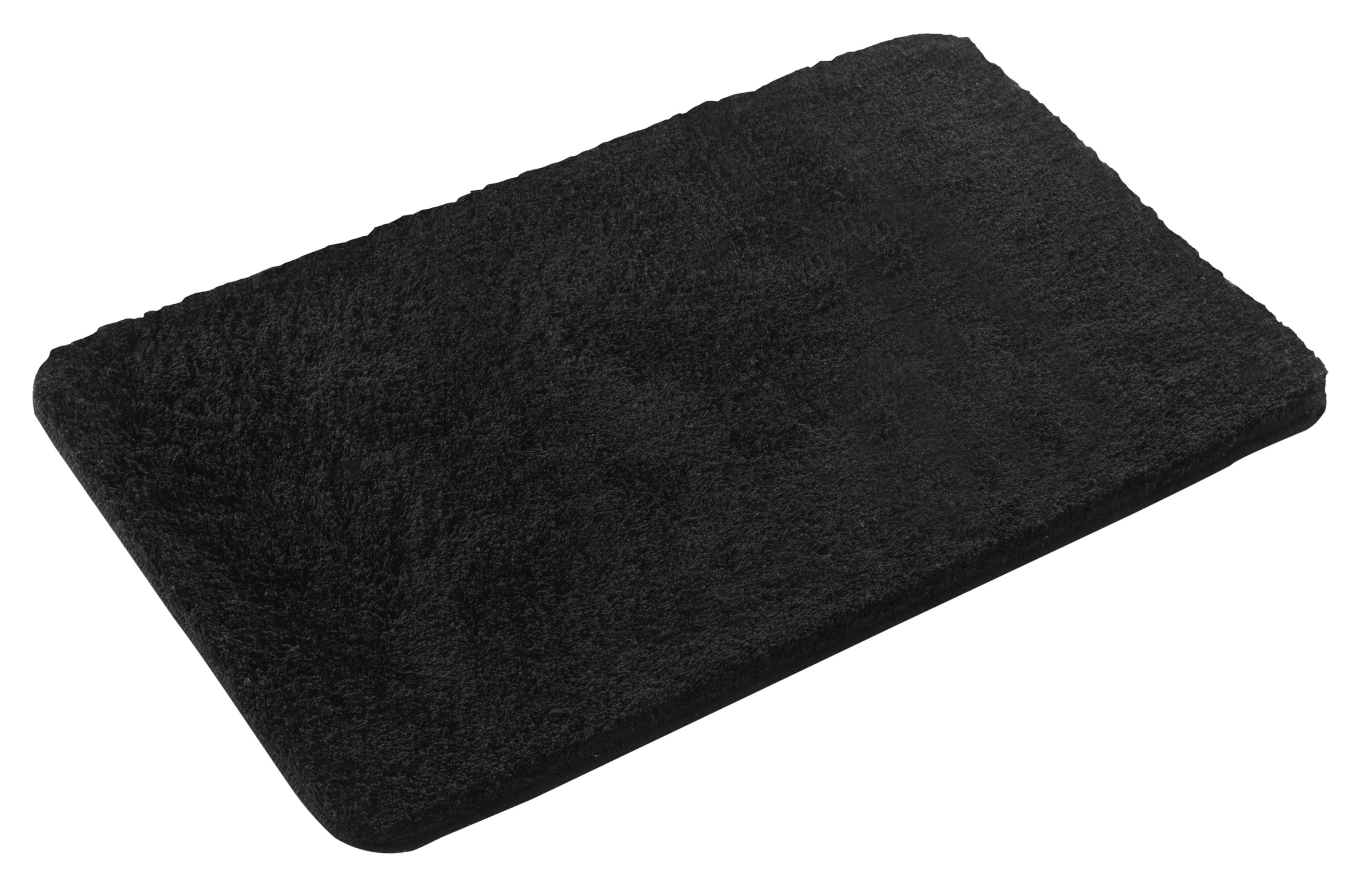 my home Badematte »Merida, Badvorleger, Badezimmer Teppich«, rutschhemmend beschichtet, fussbodenheizungsgeeignet-schnell trocknend-strapazierfähig, Badteppich, Uni Farben, rechteckig, rund & als 2-tlg. Set erhältlich