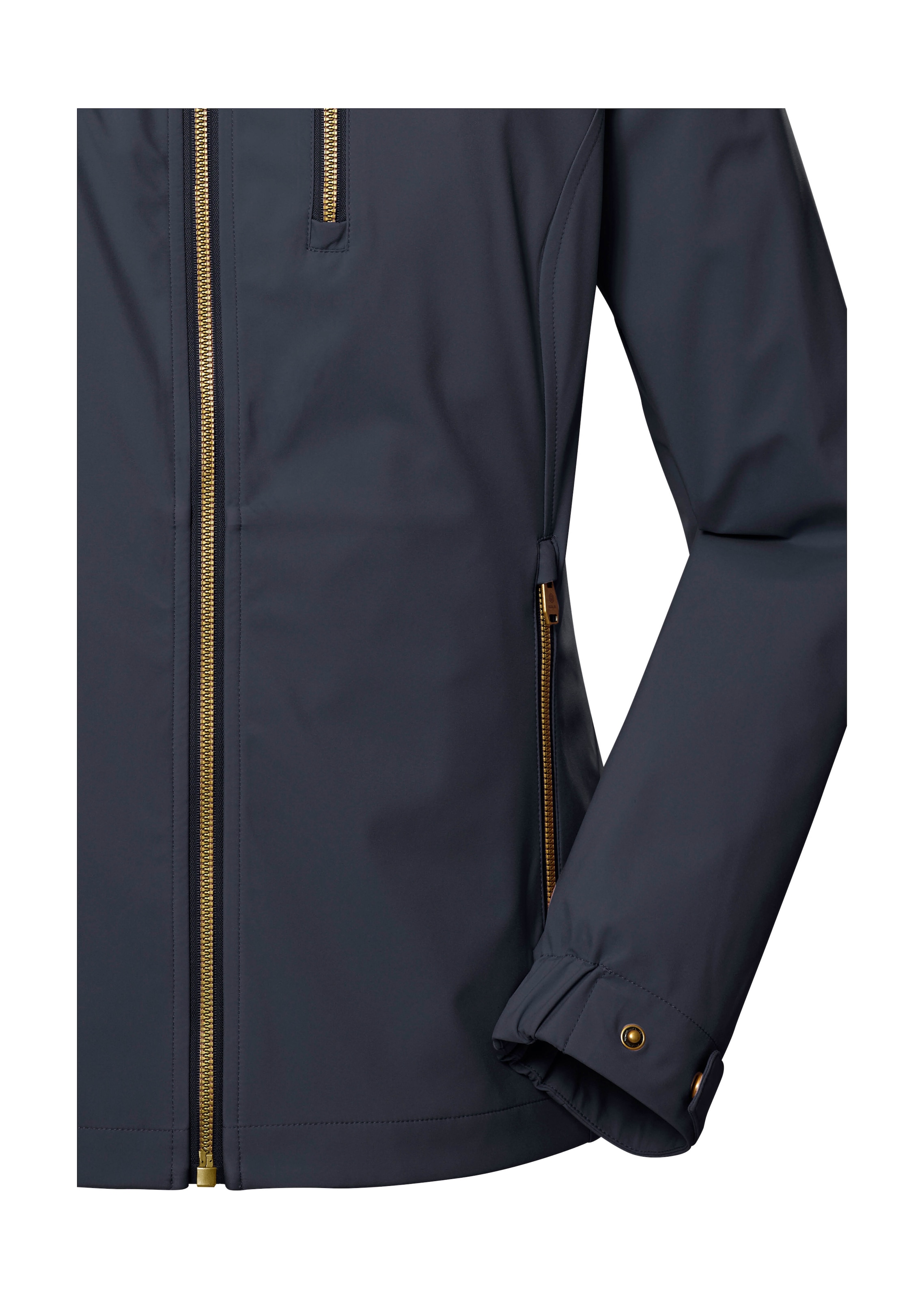 G.I.G.A. DX by killtec Softshelljacke »GS 24 WMN SFTSHLL JCKT«, Wasserabweisende Softshelljacke, verstellbare Kapuze, winddicht