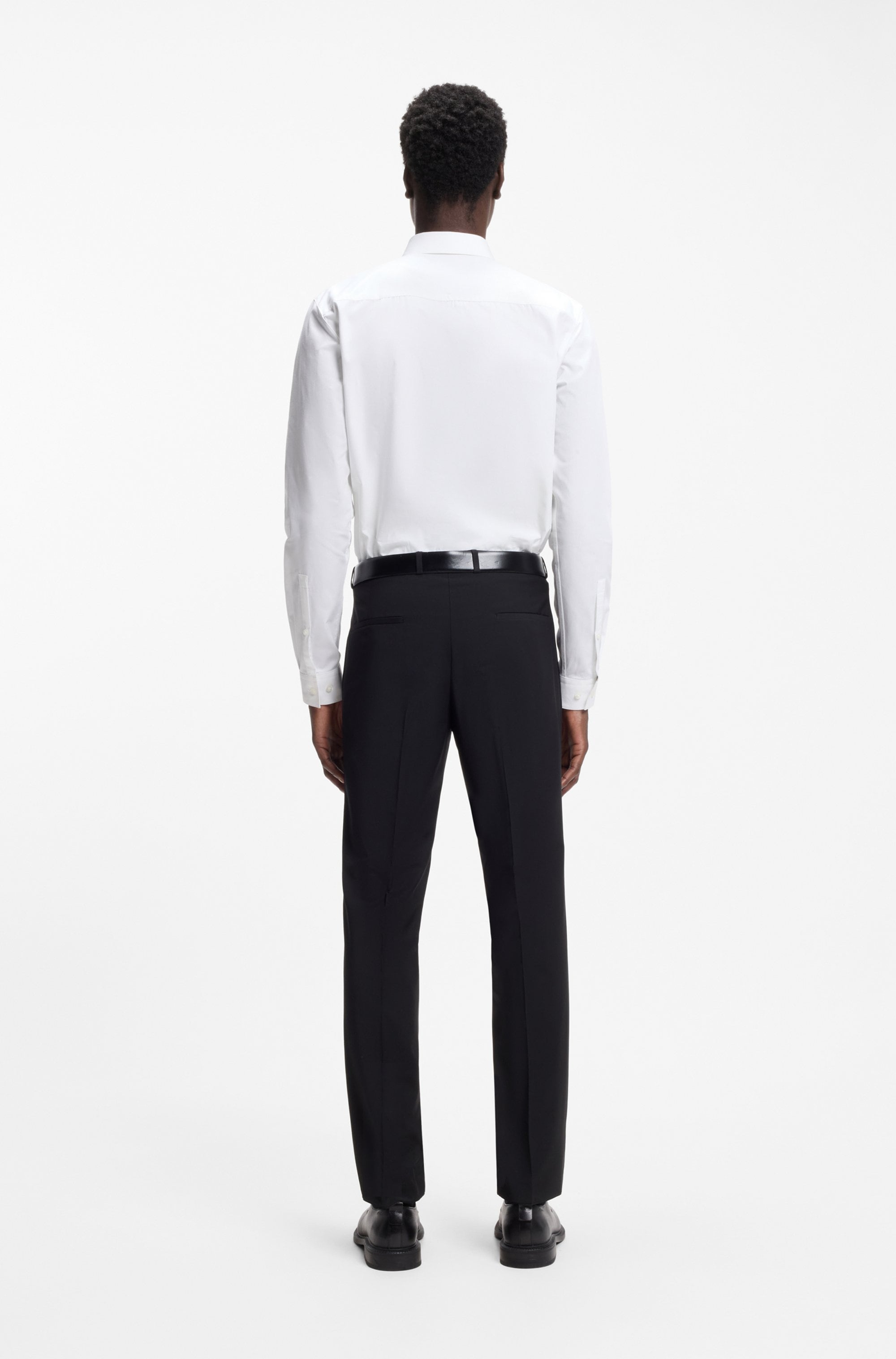 HUGO Chemise d'affaires »Erondo« Cutaway-Kragen, Extra slim fit, bügelleichte Qualität