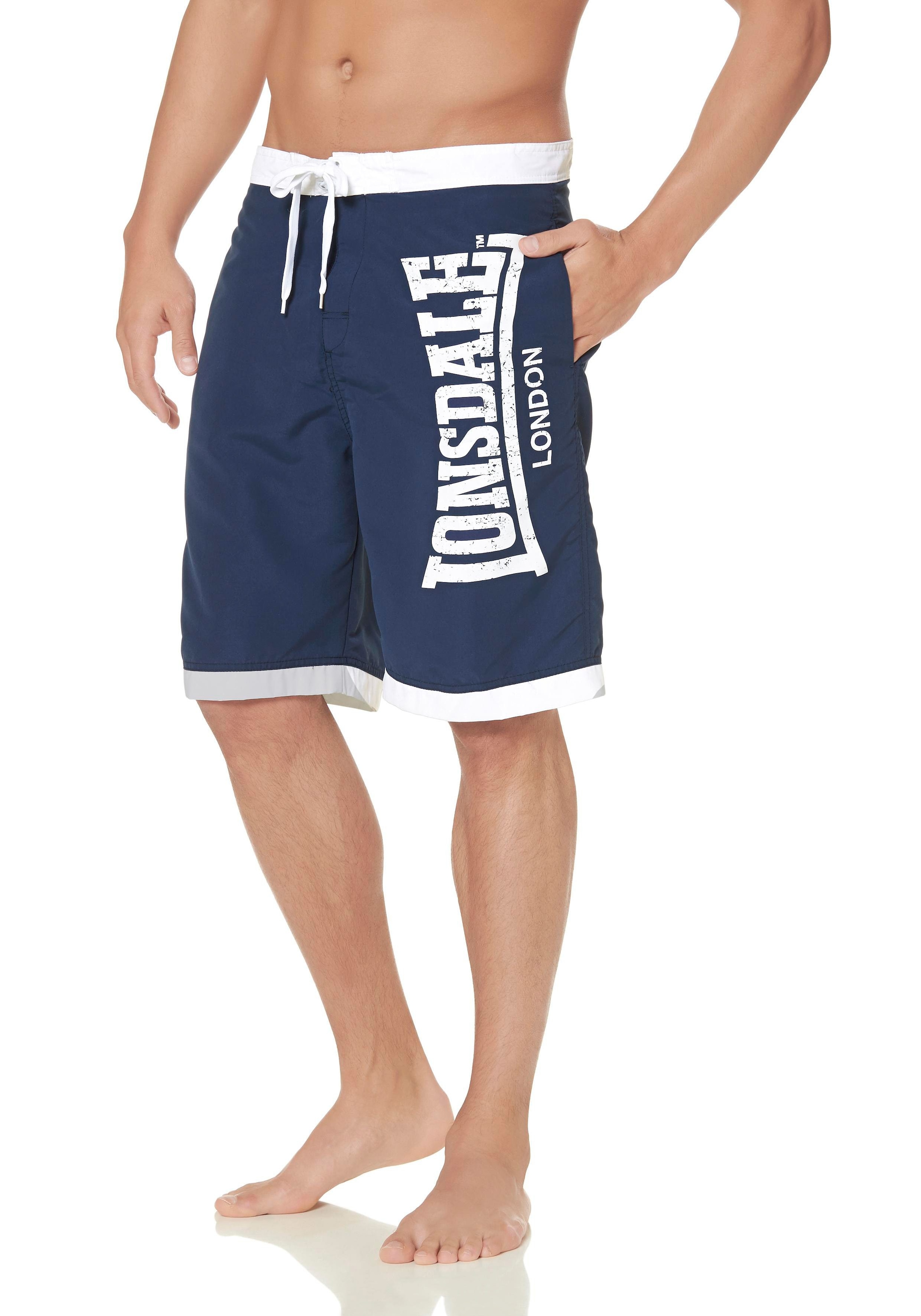 Image of Lonsdale Boardshorts "CLENNELL" Badeshorts, Innenhose aus Mesh