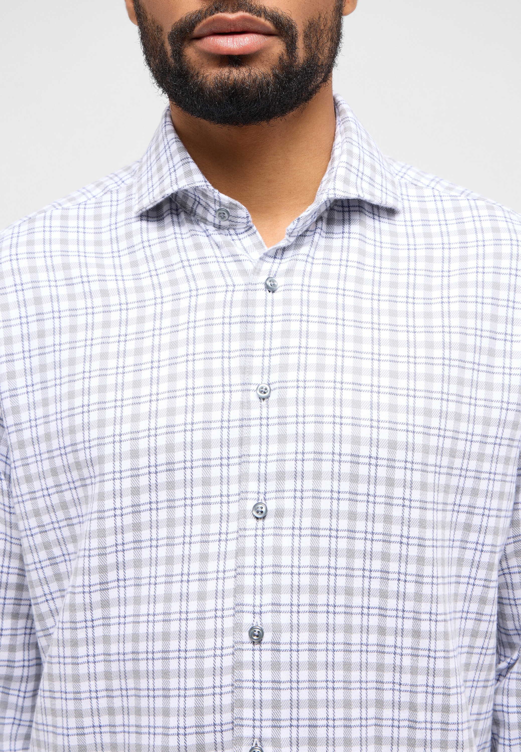 Eterna Chemise à manches longues »MODERN FIT« EASY IRON (bügelleicht)