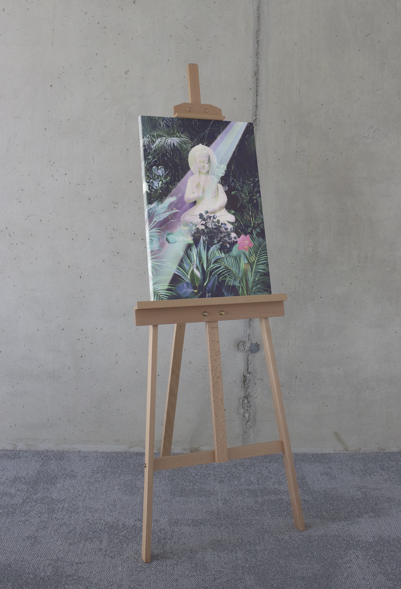 Komar Leinwandbild »Garden of Silence - Grösse 40 x 60 cm«, Natur, (1 St.), Keilrahmenbild mi Echtholzrahmen