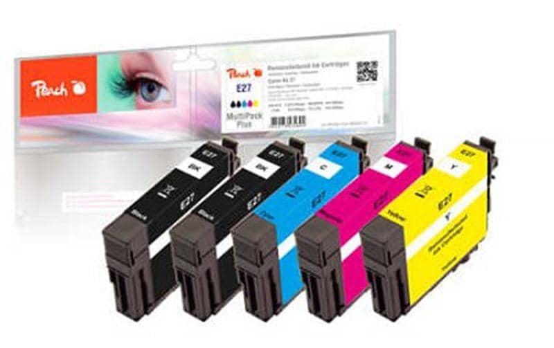Image of Peach Tintenpatrone "Epson Nr. 27 2x BK, je 1x M,C,Y"