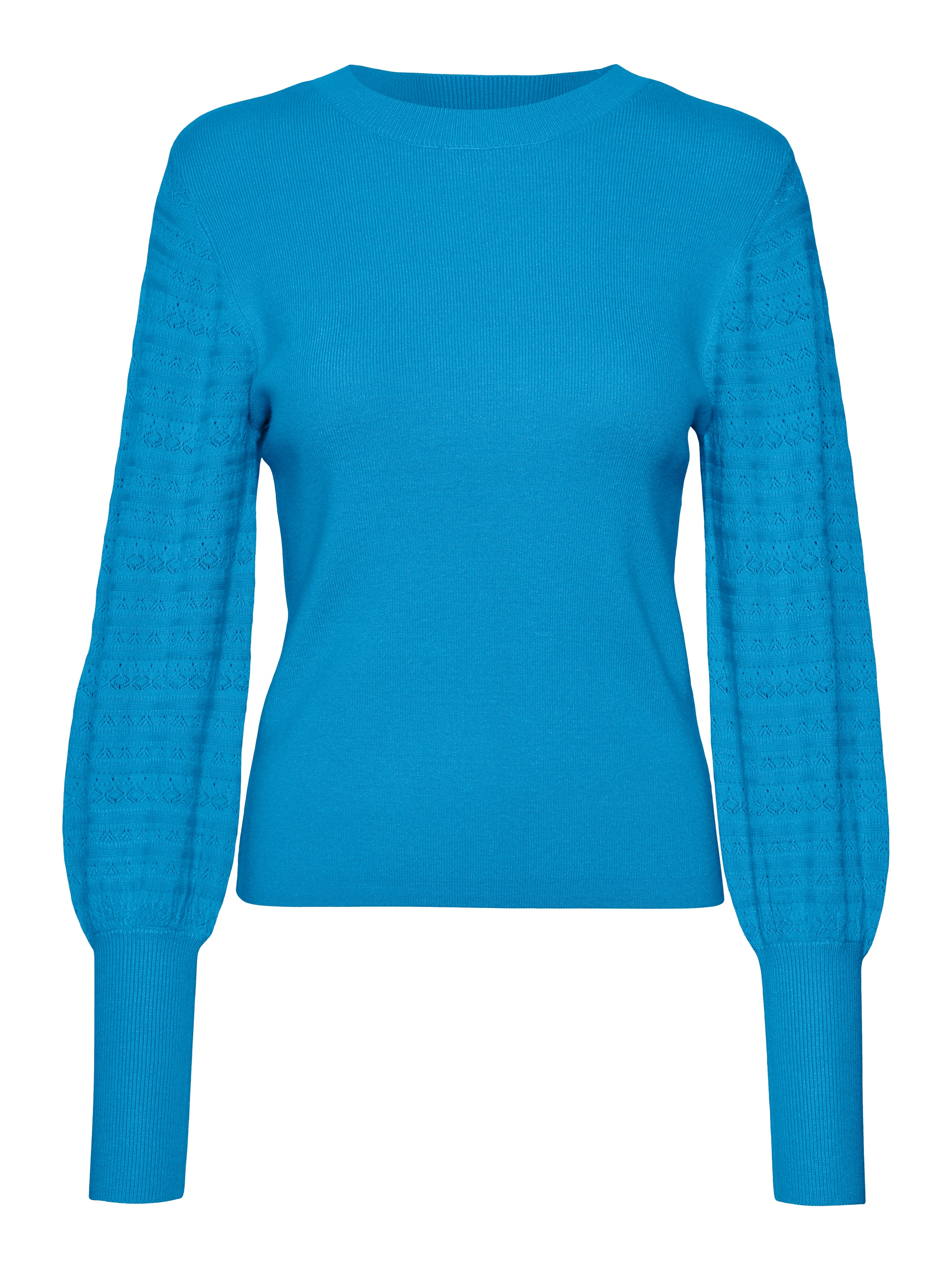 Vero Moda Strickpullover »VMHOLLYPOINTELLE LS O-NCK PULLOVE GA BOO«