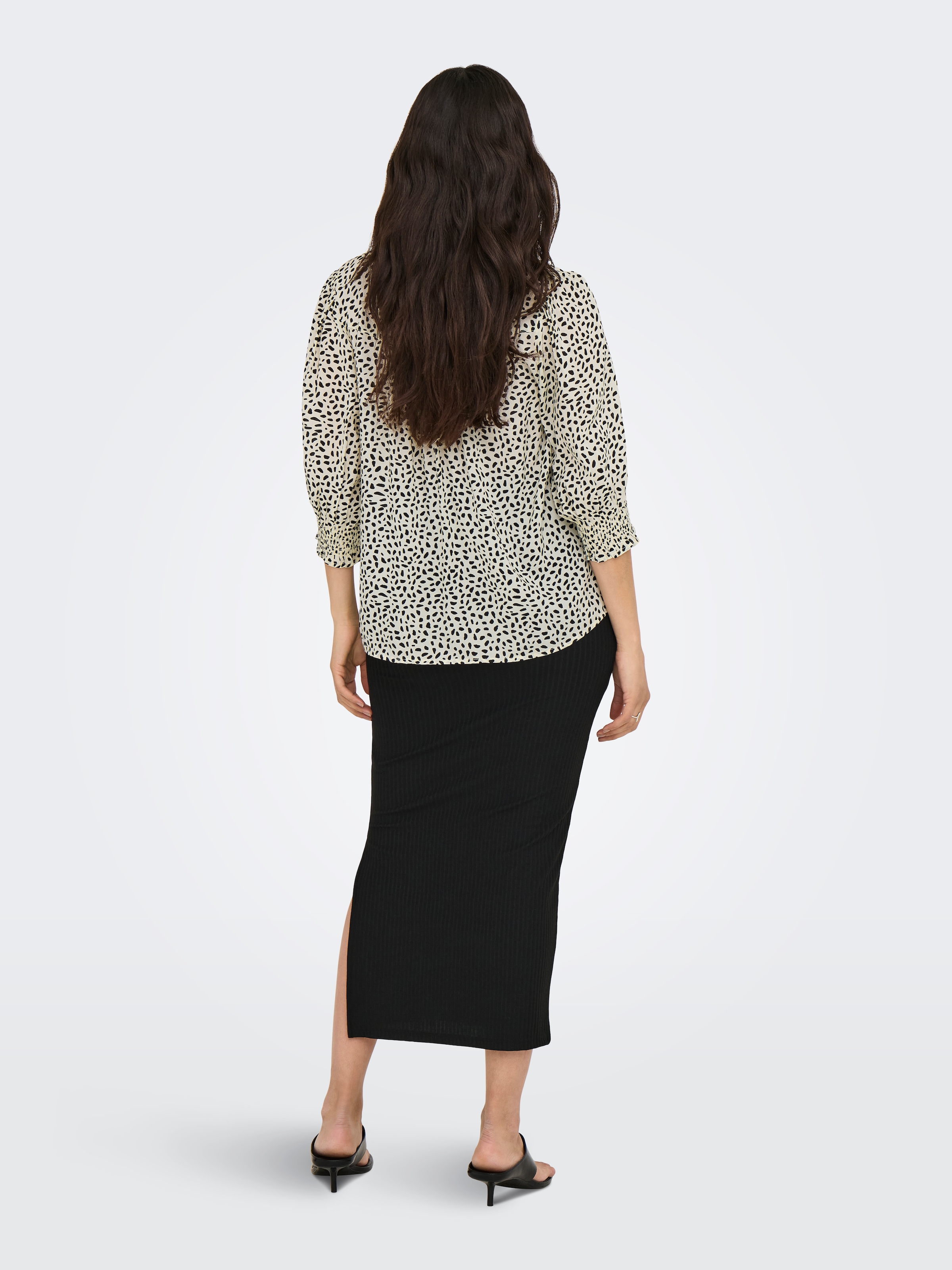 ONLY Kurzarmbluse »ONLRAYA 3/4 SHIRT WVN NOOS«