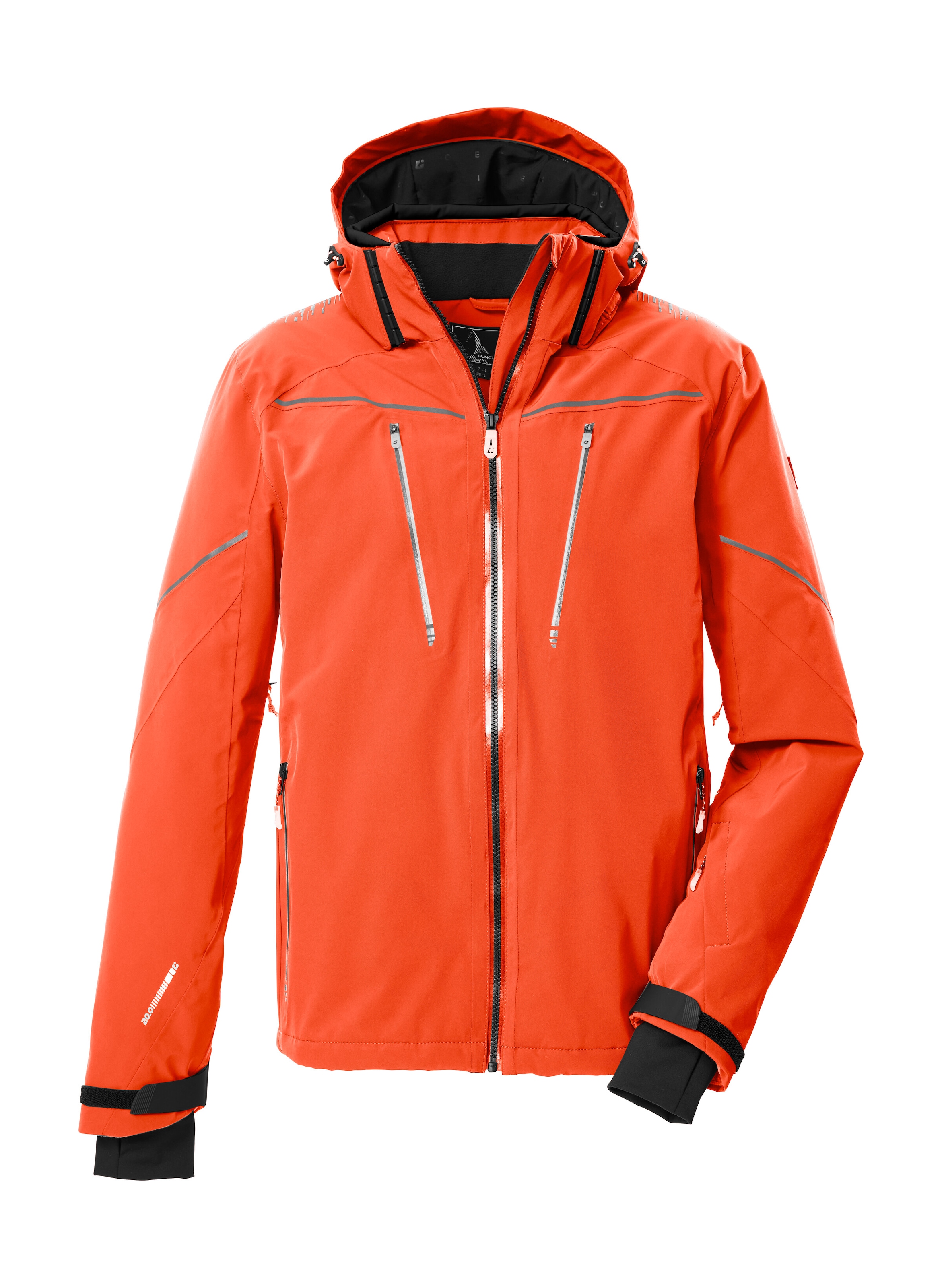 Killtec Veste de ski »KSW 50 MN SKI JCKT« Herren Skijacke: wasserdicht, atmungsaktiv, 4-Wege-Stretch, Schneefang