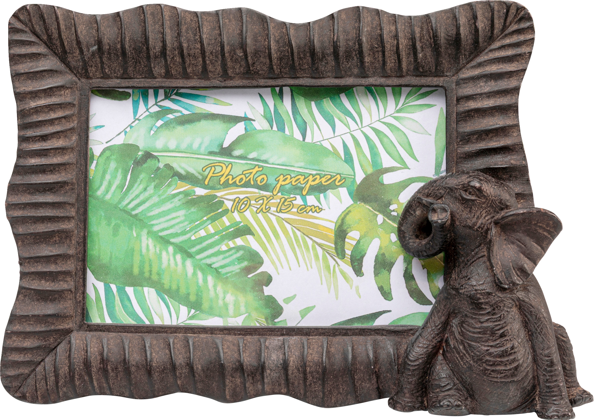 Image of Kare Design Bilderrahmen "Safari 15x10cm" Elefant oder Hippo