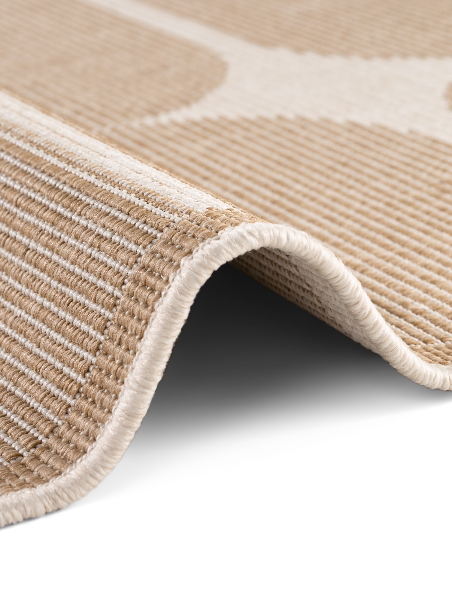 HANSE Home Outdoorteppich »Bowen Wendeteppich«, rechteckig, 5 mm Höhe, Läufer, In und Outdoor, Flachgewebe, wetterfest, pflegeleicht, robust