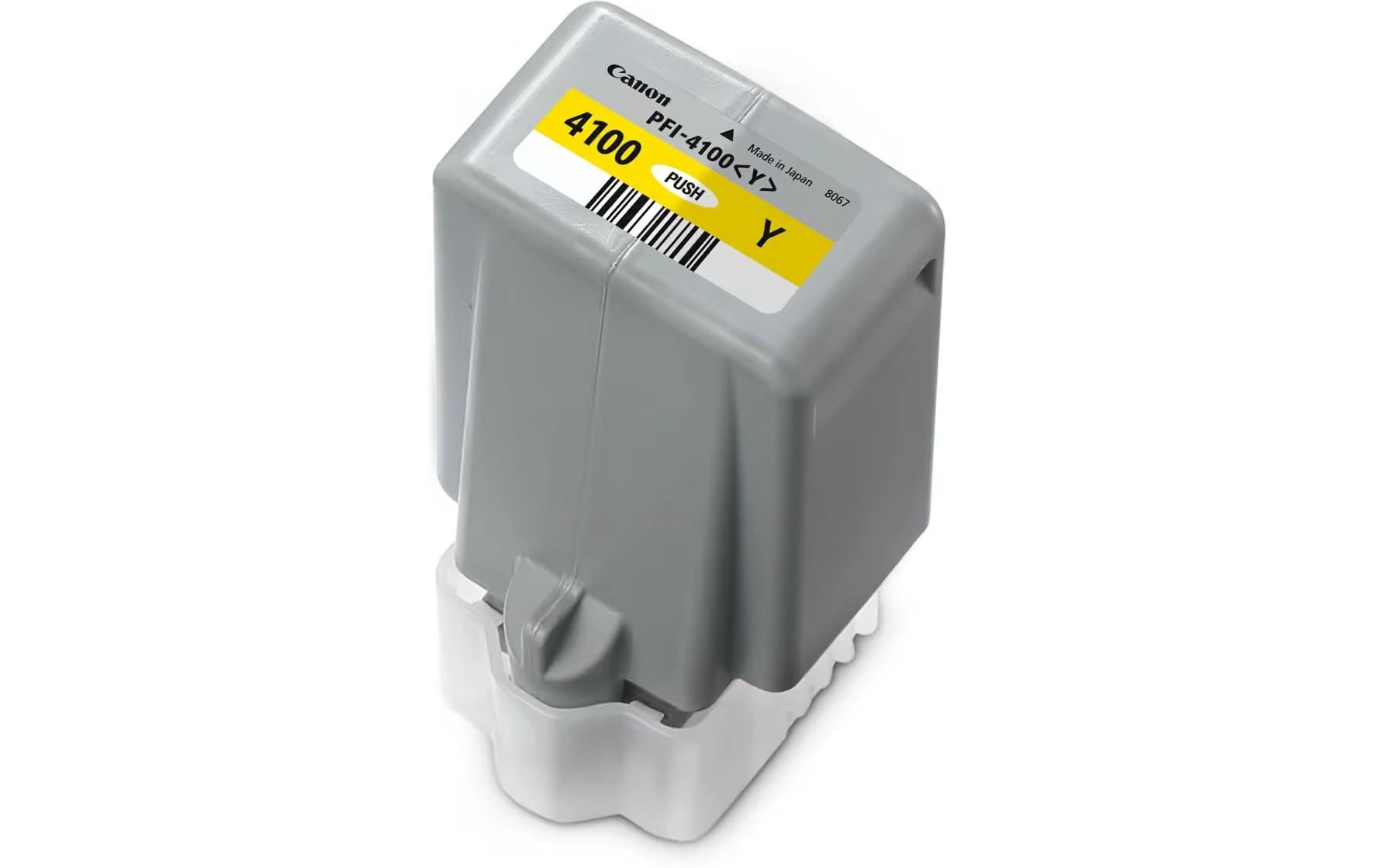 Image of Canon Tintenpatrone "PFI-4100Y Yellow"