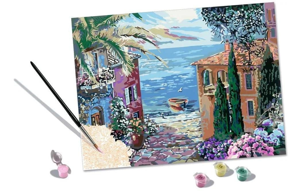 Ravensburger Peinture par numéros »CreArt, Mediterranean Landscape« fabriqué en Europe