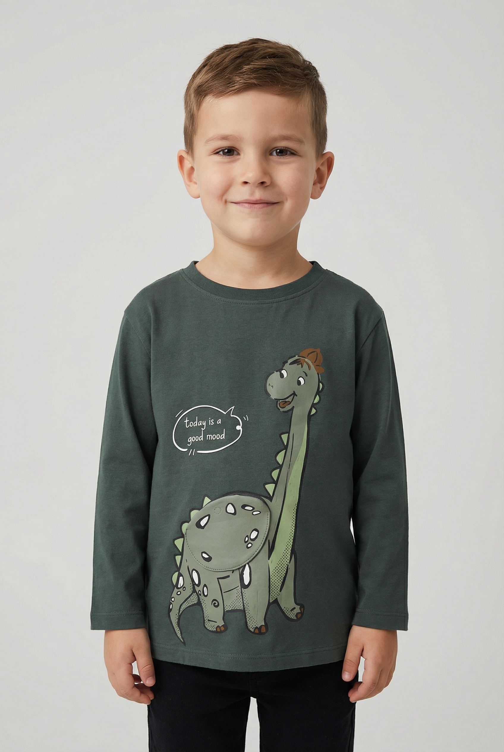 Image of Name It Langarmshirt "NMMTAMIR LS NREG TOP BOX"