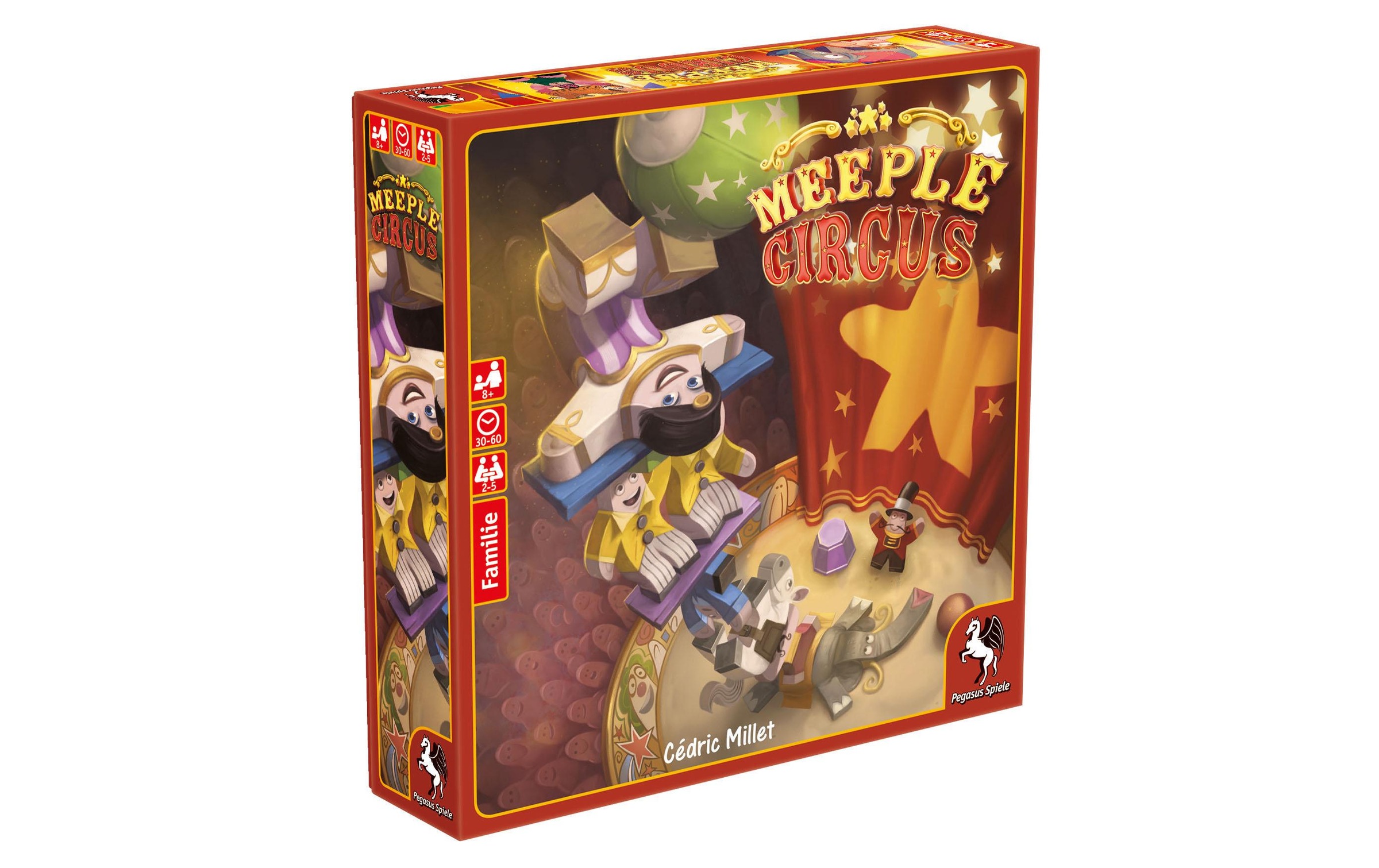 Image of Pegasus Spiele Spiel »Meeple Circus« bei Ackermann Versand Schweiz