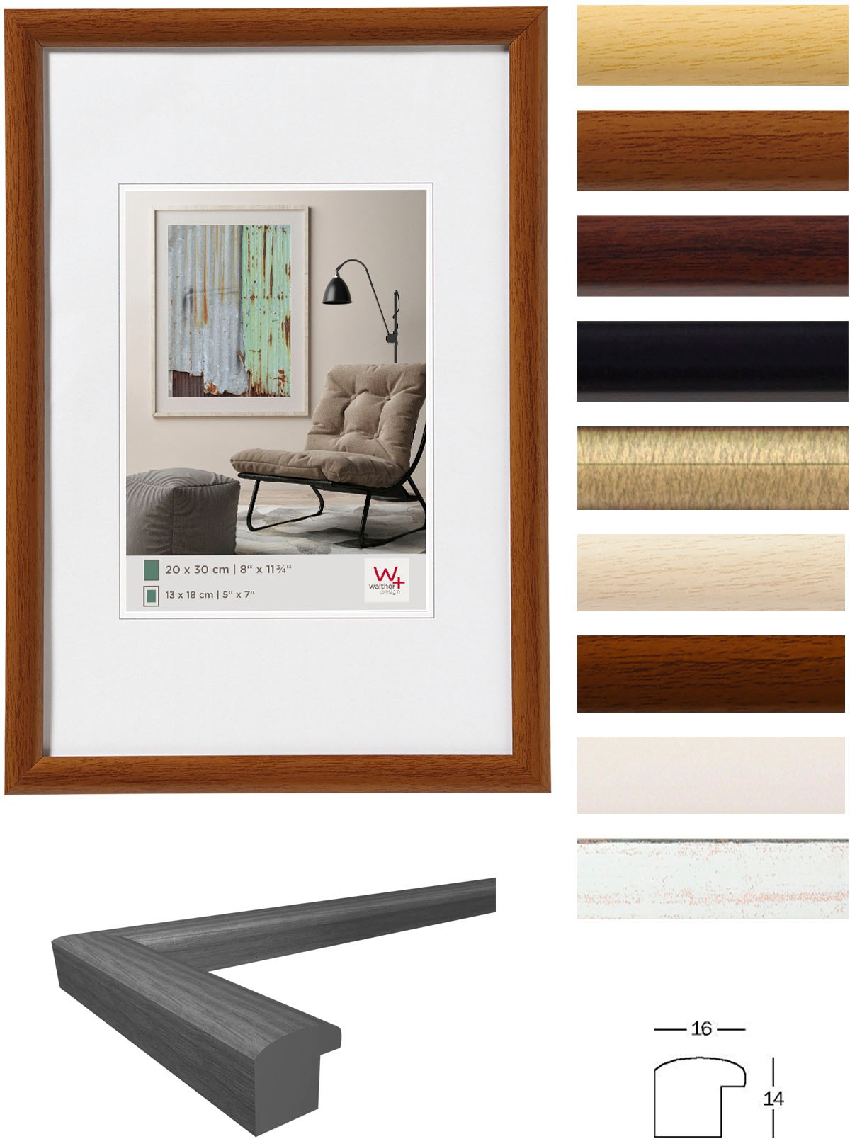 Image of Walther Bilderrahmen »Talk Designrahmen«, (1 St.) bei Ackermann Versand Schweiz