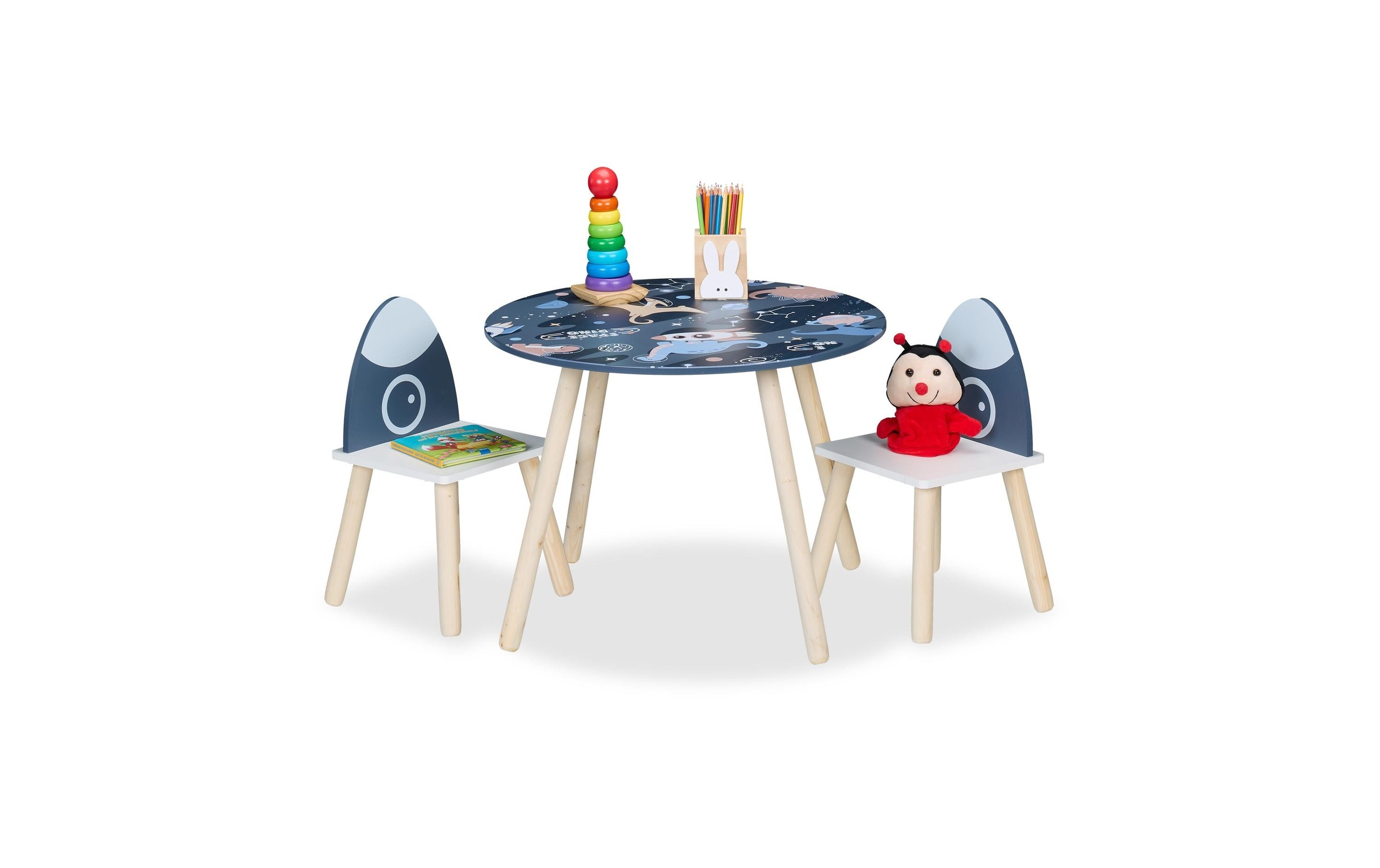 Image of relaxdays Kindersitzgruppe "Space"