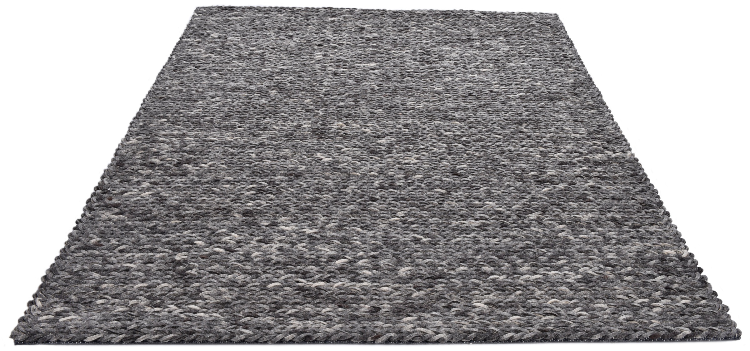 Image of THEKO Wollteppich »Arlberg«, rechteckig, 23 mm Höhe, reine Wolle, Strickoptik, ideal im Wohnzimmer & Schlafzimmer bei Ackermann Versand Schweiz