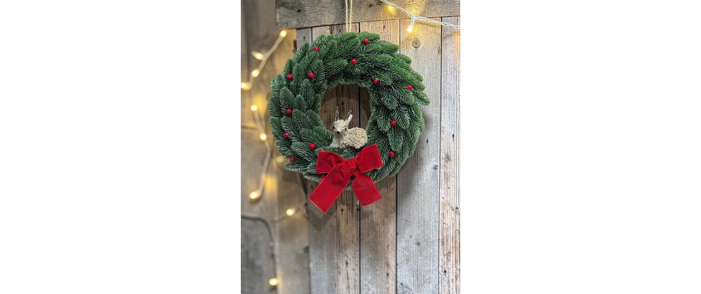 Dameco Weihnachtsfigur »Kranz ∅ 34 cm«