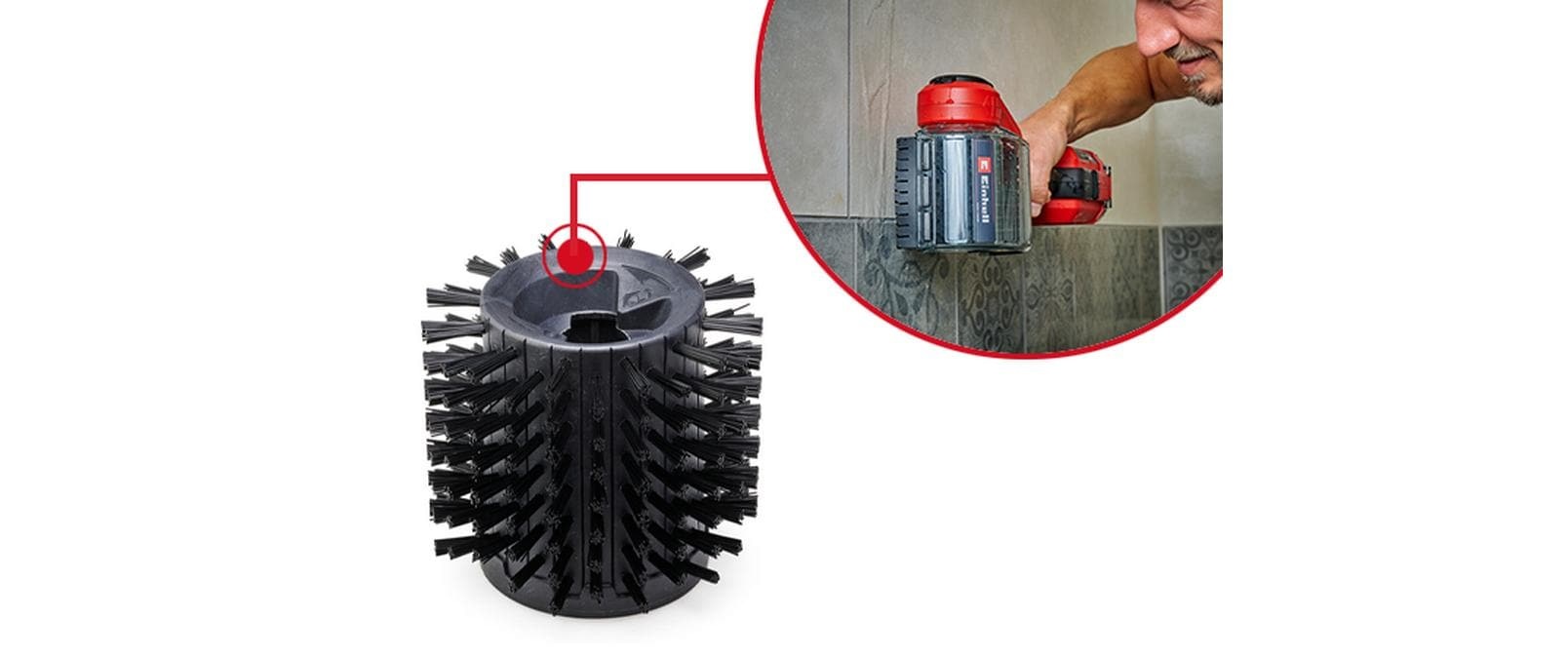 Einhell Brosse électrique de surface »PICOBELLA, 18/90« 1 cuis tlg.