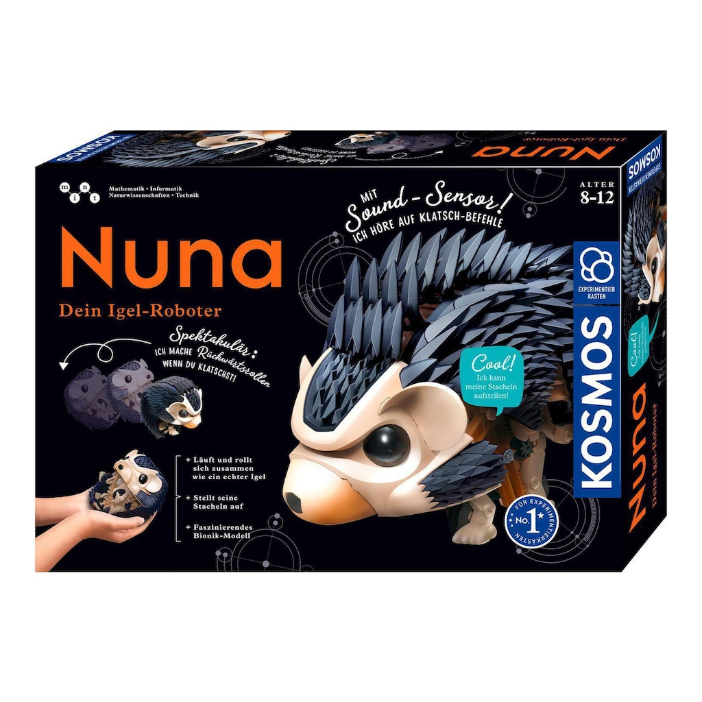Kosmos Experimentierkasten »Nuna - Faszinierender Igel«