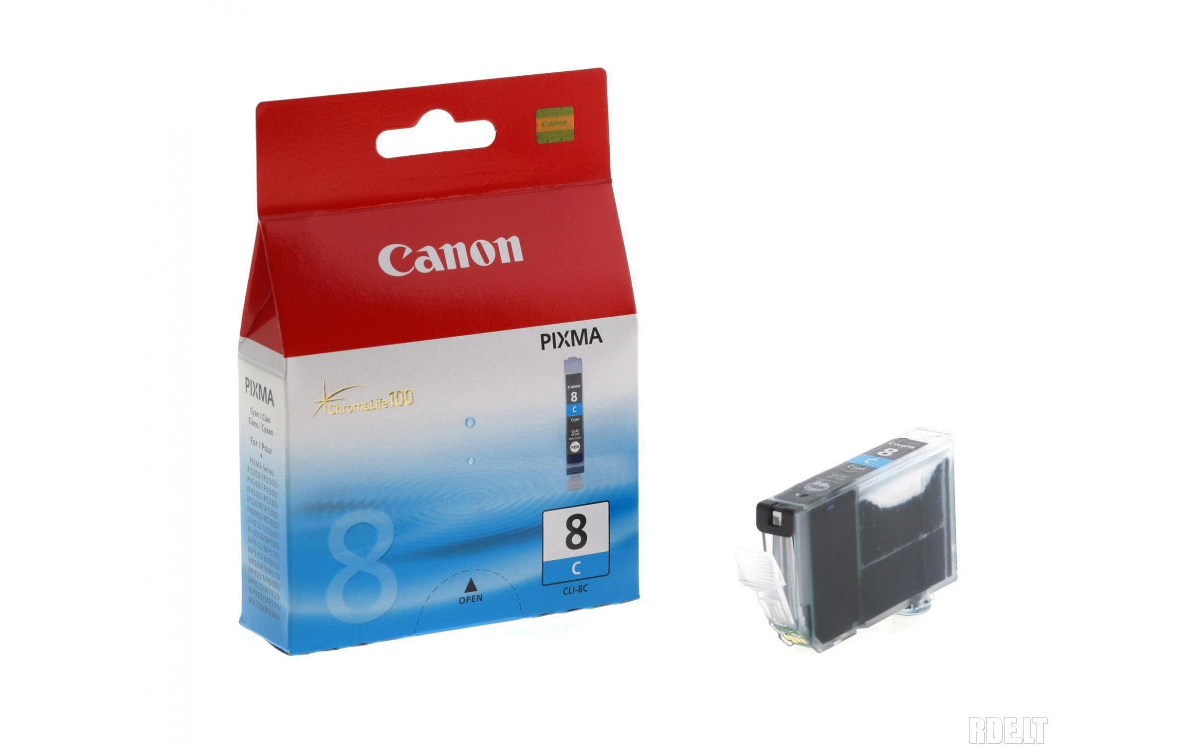 Canon Tintenpatrone »CLI-8C / 0621B001 Cyan«, (1 St.)