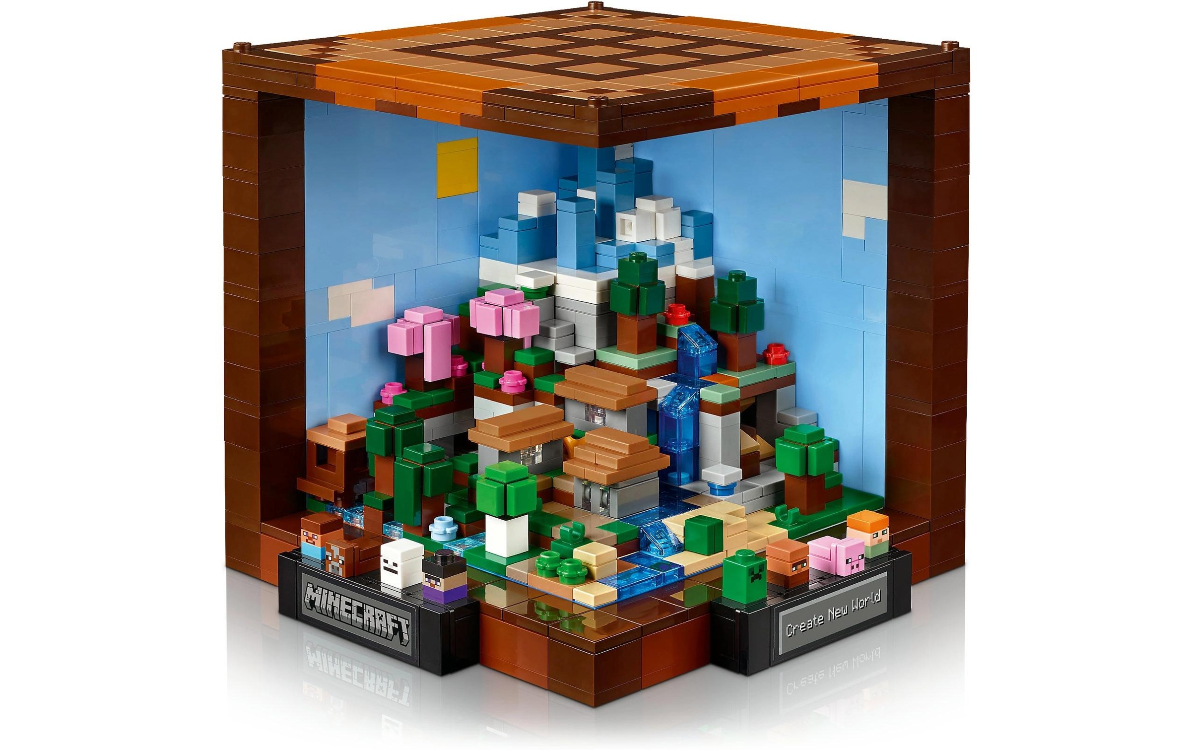 LEGO® Konstruktionsspielsteine »Minecraft Die Werkbank 21265«, (1195 St.)