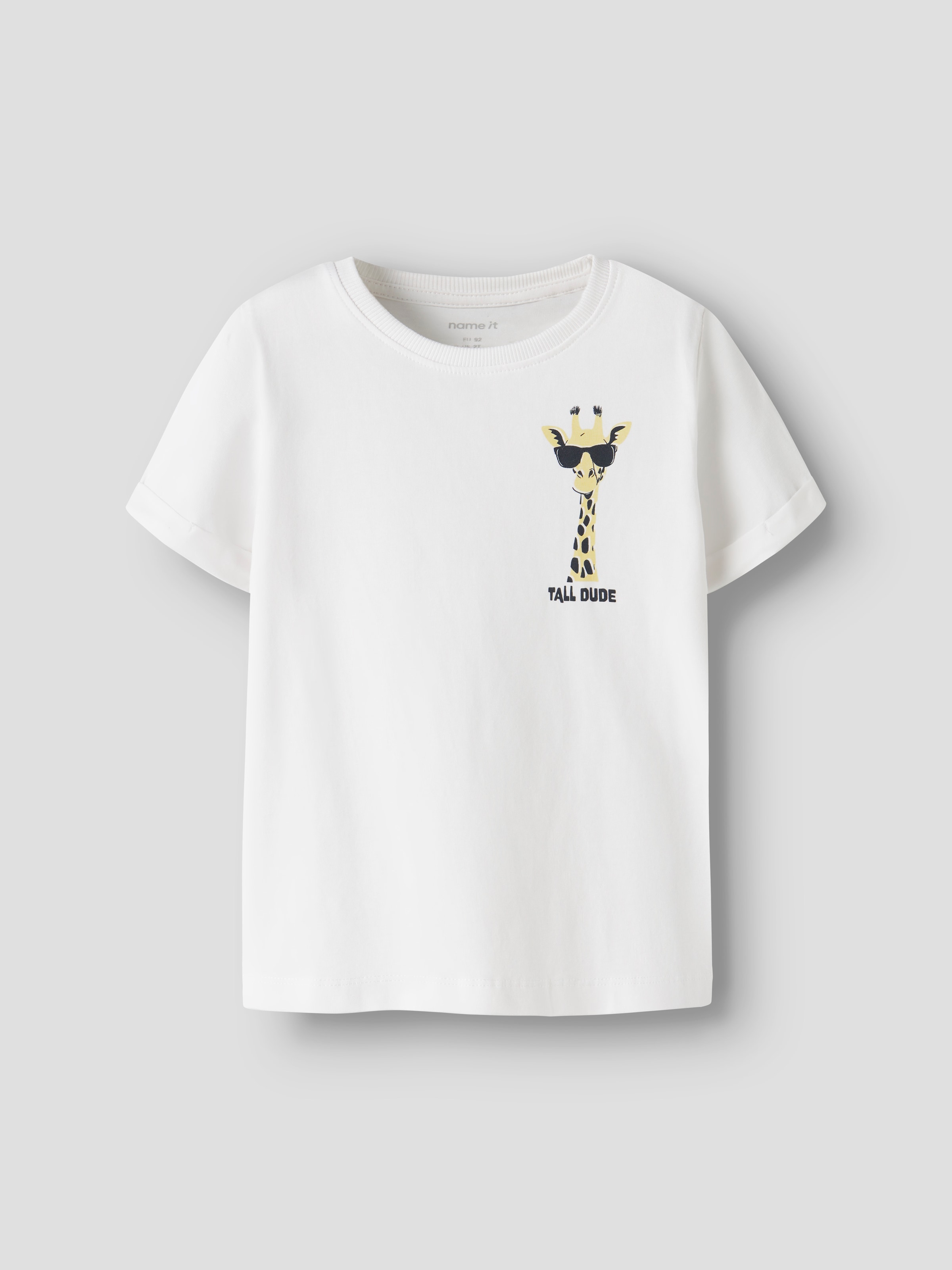 Name It T-shirt »NMMVUX SS TOP« Mélange de coton, coupe regular