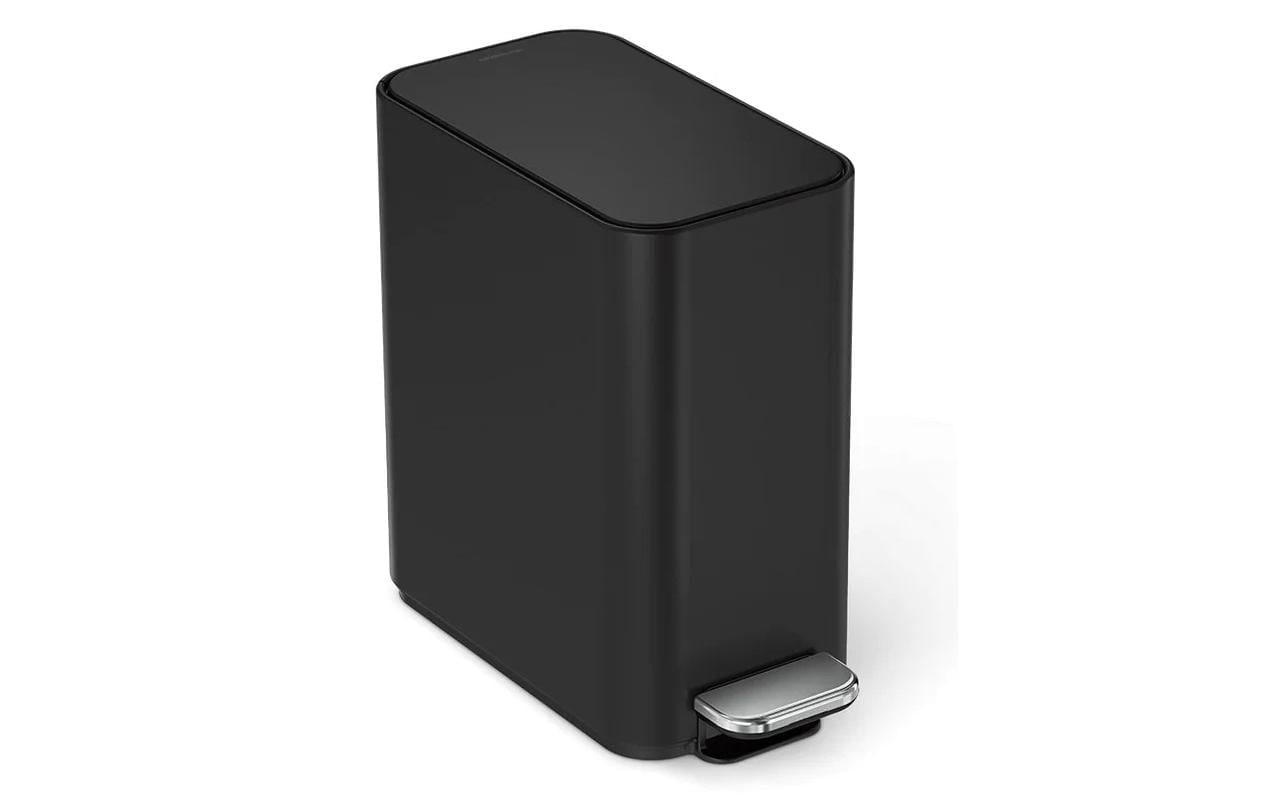 simplehuman Mülleimer »Schwarz matt« 1 Behälter