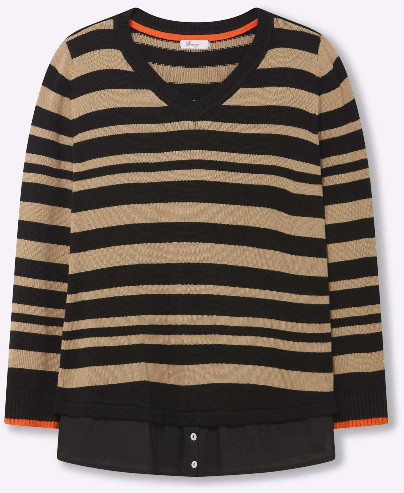 Sheego 2-in-1-Pullover »Pullover«