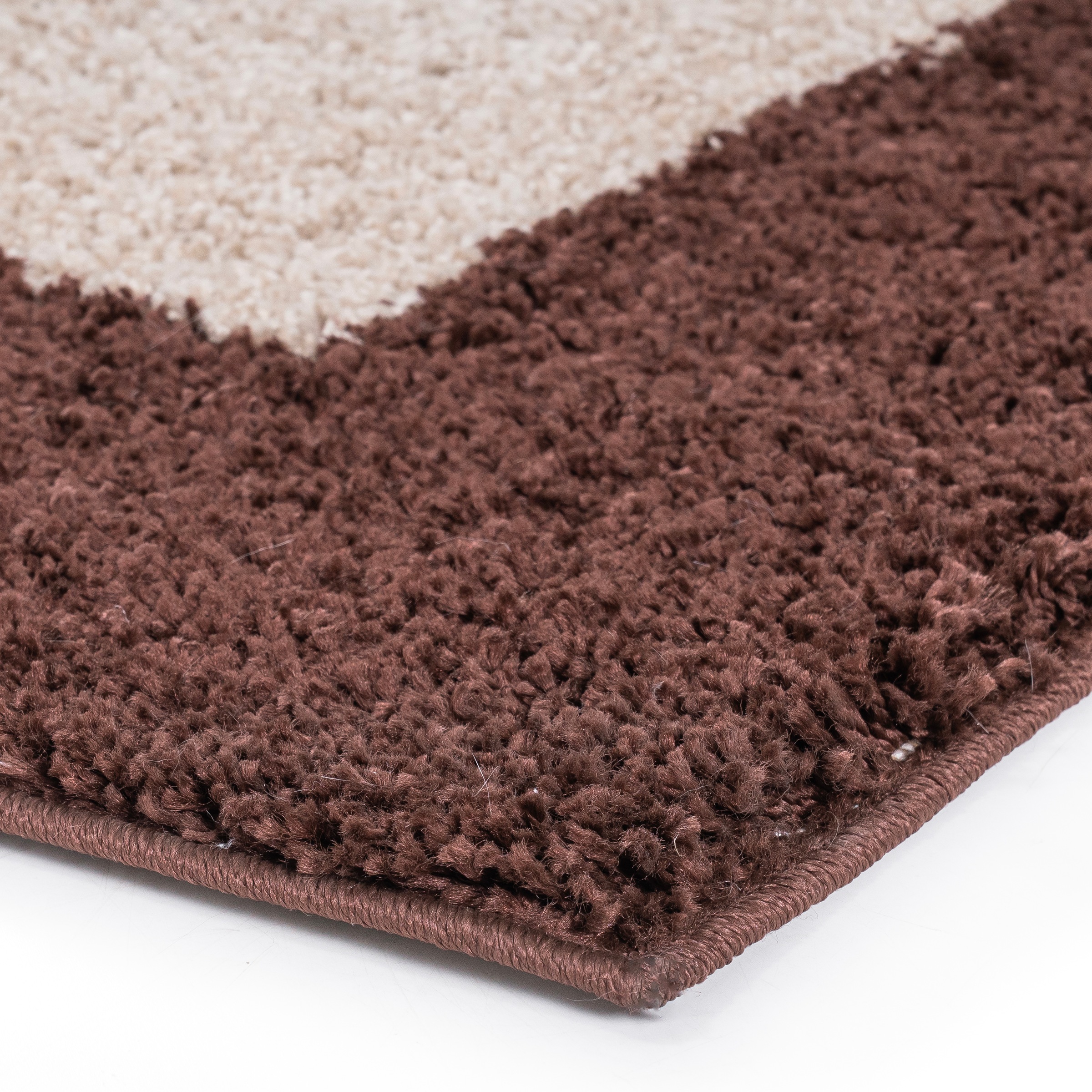 GOODproduct Hochflor-Teppich »Liams« rechteckig 30 mm Höhe mit Bordüre, besonders weich und kuschelig, Wohnzimmer, Schlafzimmer