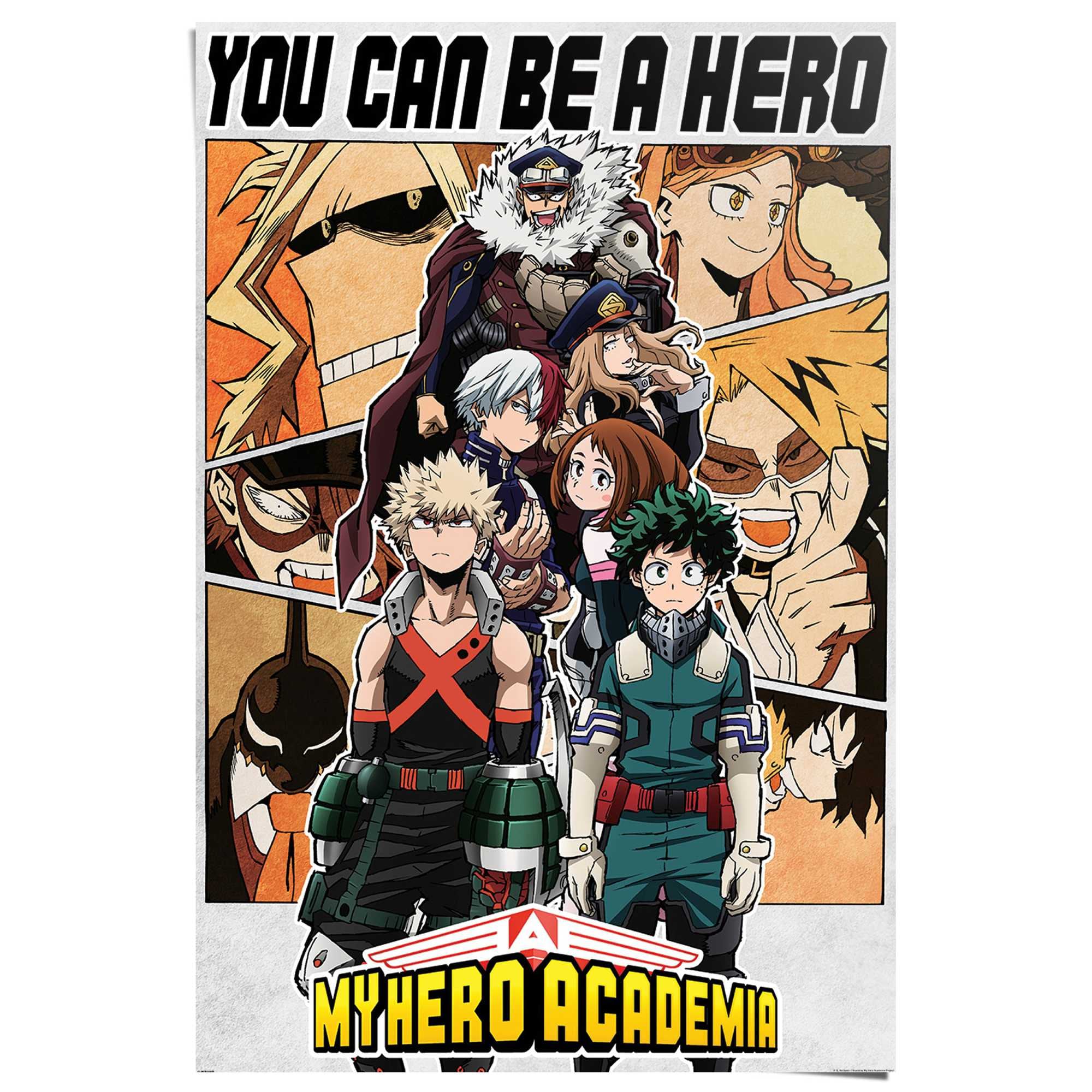 Reinders! Poster »My Hero Academia S3 - be a hero«