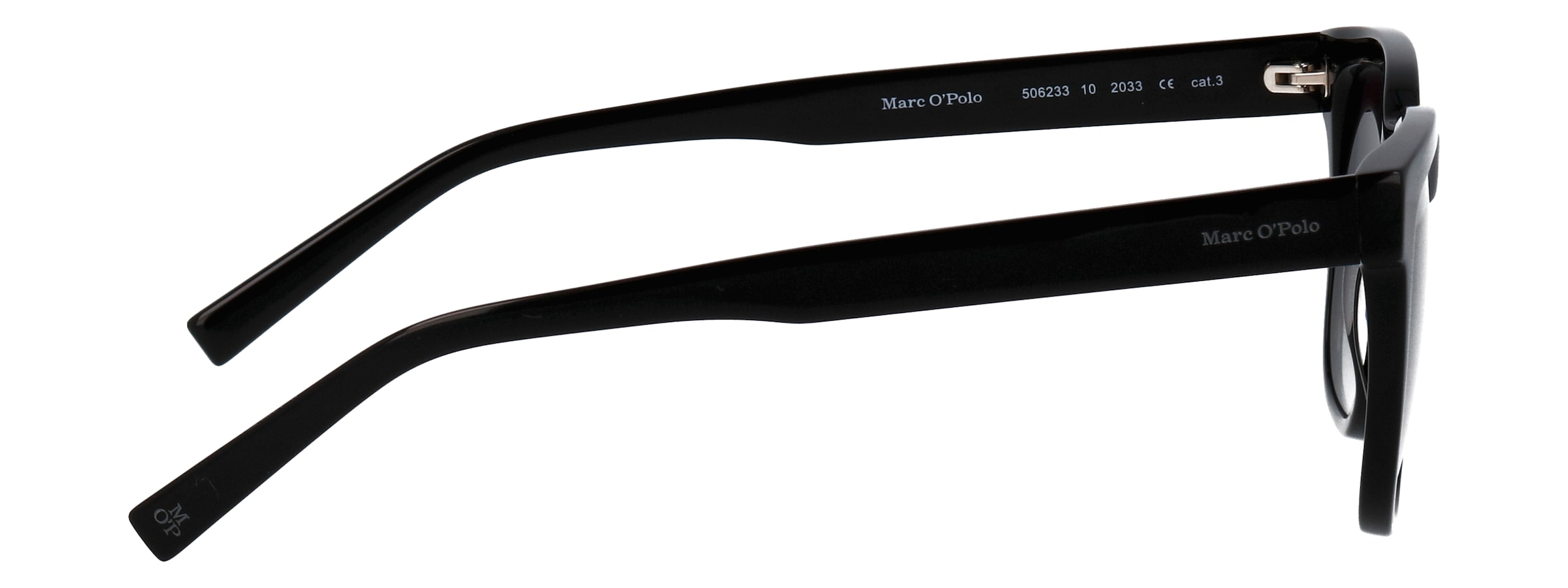 Marc O'Polo Lunettes de soleil »Modell 506233« Form Karree/Soft, Logoschriftzug auf Bügel, Kunststofffassung