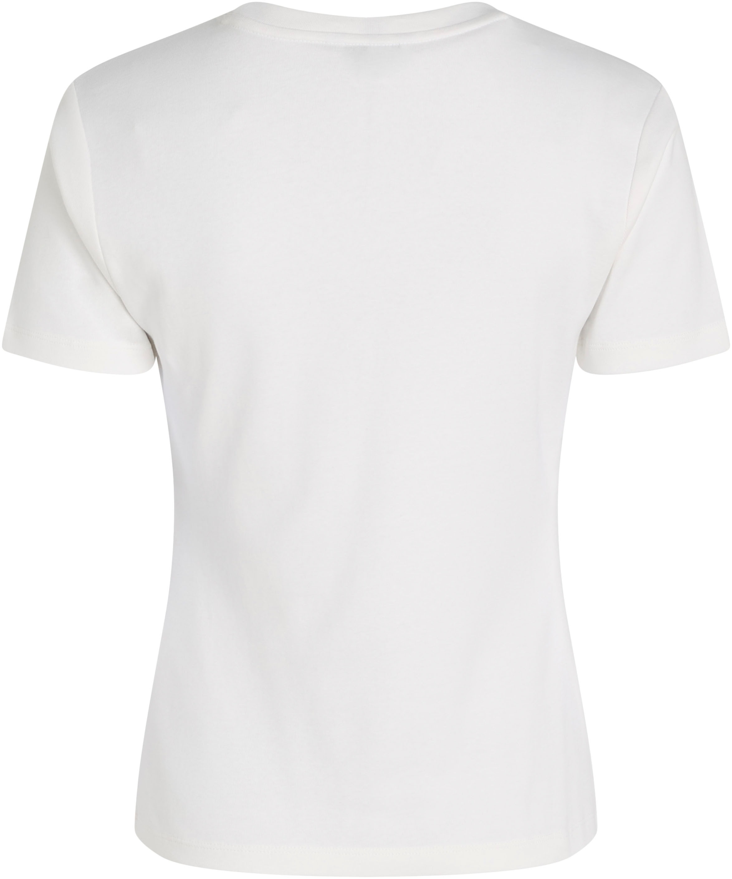 C-NK SLIM ♕ Hilfiger »NEW T-Shirt auf mit Logostickerei SS«, CODY versandkostenfrei Tommy