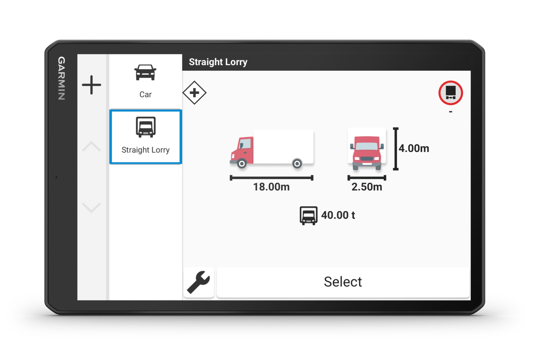 Garmin Appareil de navigation pour camion »dezl LGV1020« ( Karten-Updates)