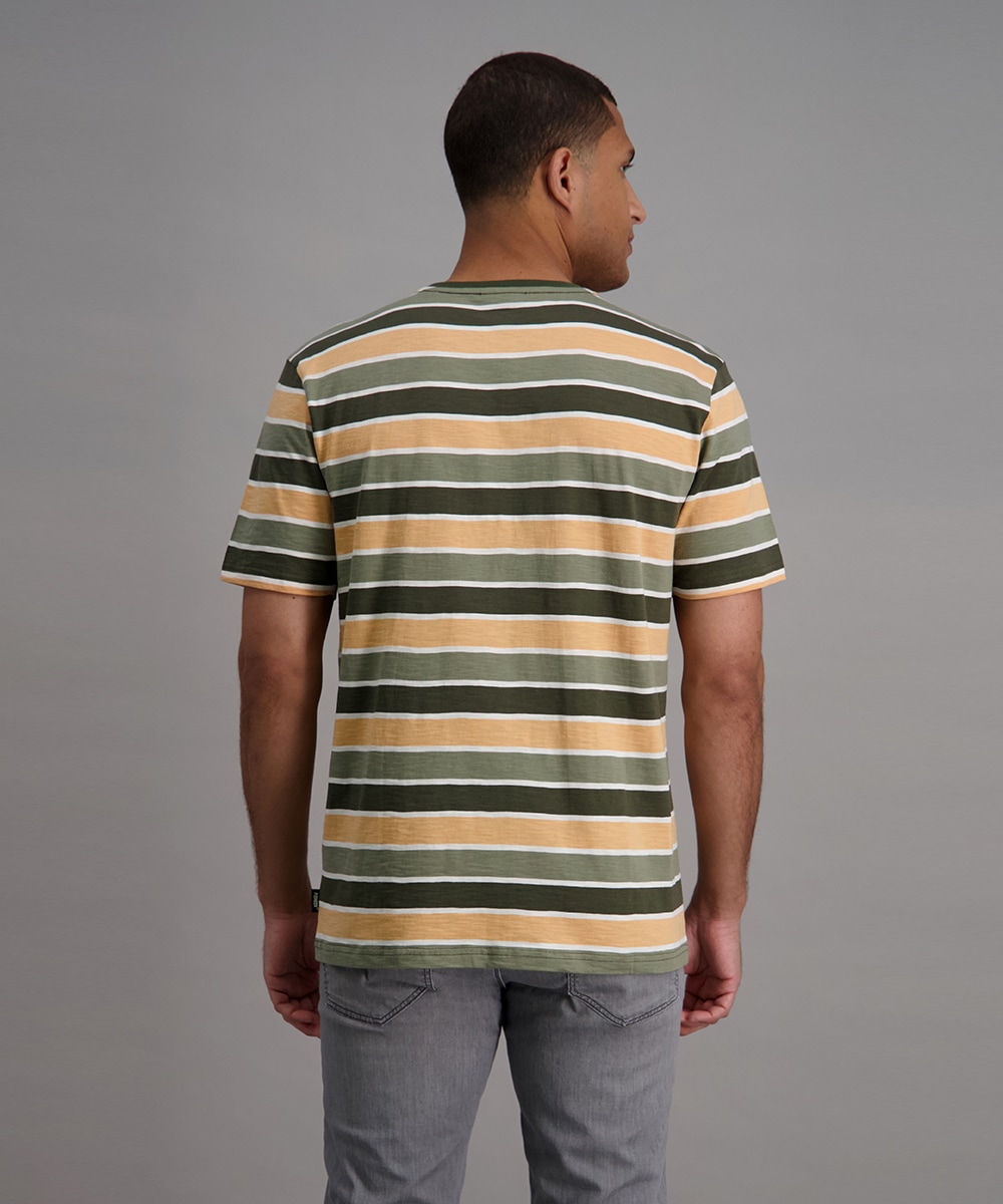 Pioneer Authentic Jeans T-shirt avec motif à rayures